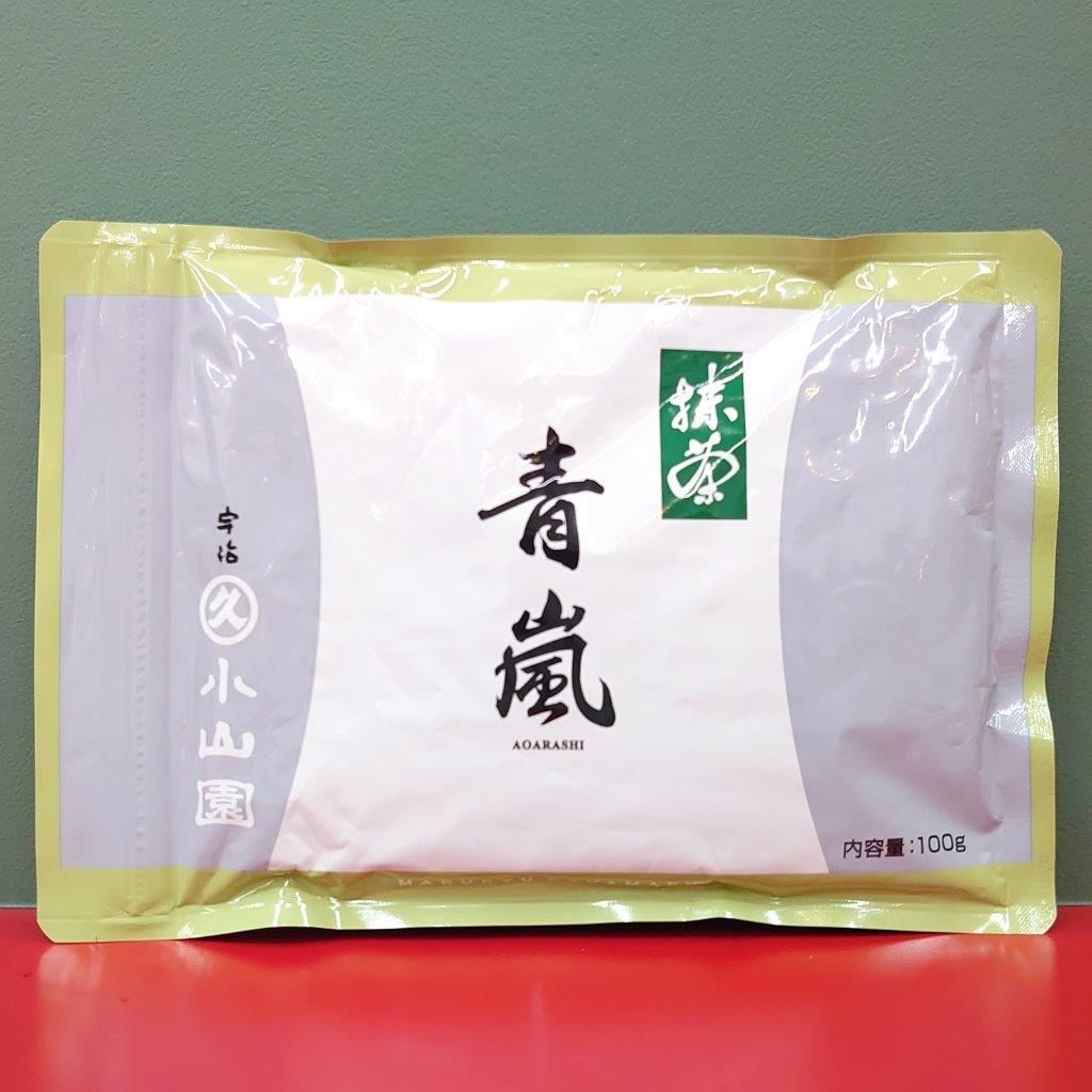 丸久小山園　青嵐（あおあらし）　100g　５袋セット　宇治抹茶　薄茶　茶道　お稽古　京都　お抹茶