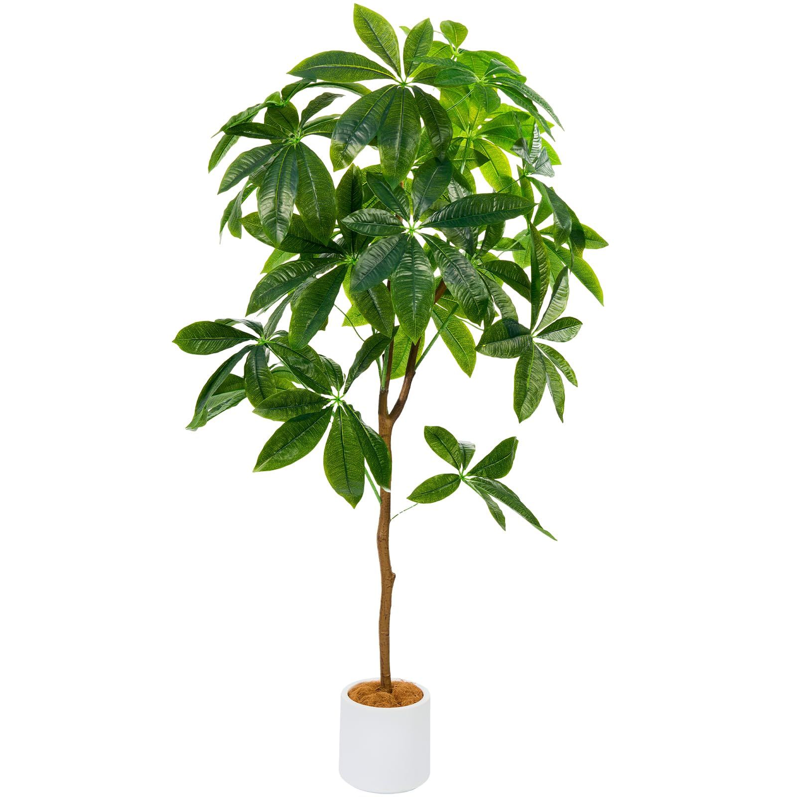 大型 フェイクグリーン 人工歓葉植物 フェイク 歓葉植物 光触媒 室内 水やり不要 お手入れ簡単 空気清浄 消臭 抗菌 シンプル おしゃれ 室内 インテリア 大型 人工 鉢植え 鉢付き お祝い 父の日（パキラ,150cm)ｍａ