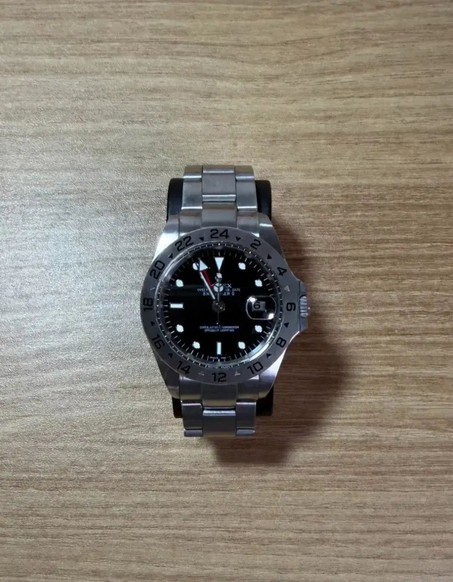 ROLEX 16570 エクスプローラー 黒文字盤