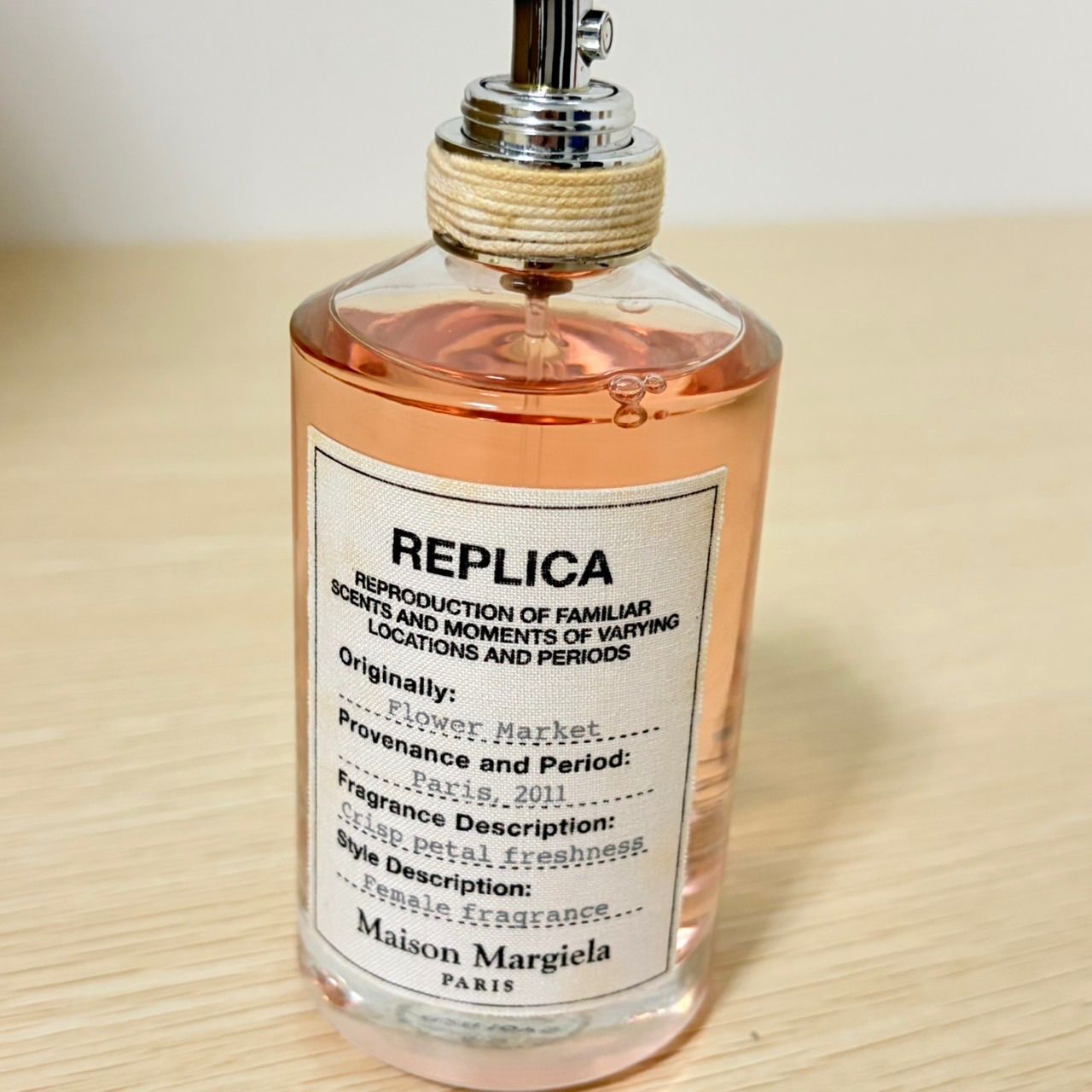 最終メルカリ市価格 レプリカ　オードトワレ　フラワーマーケット100ml 最終メルカリ市価格 レプリカ オードトワレ フラワーマーケット100ml