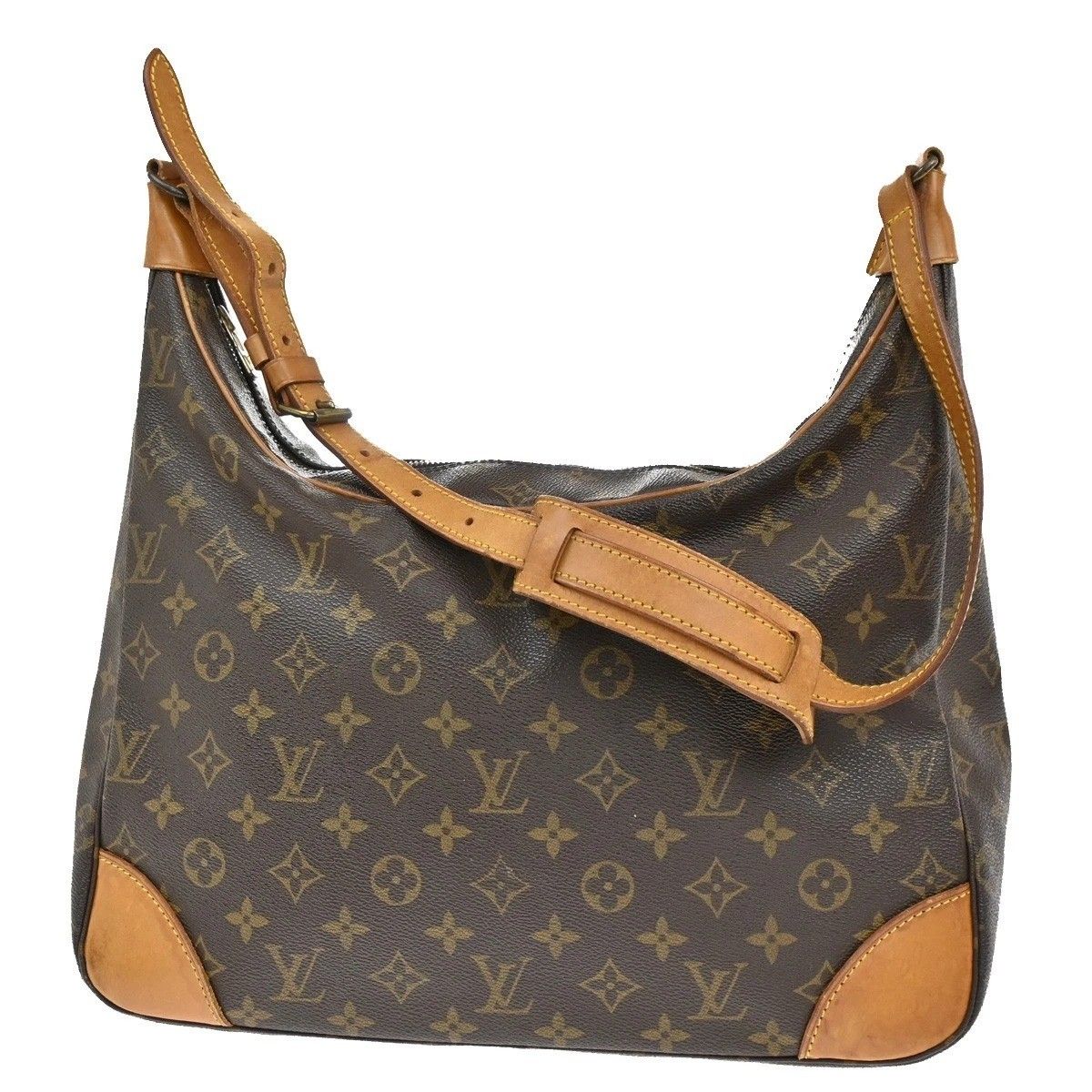 LOUIS VUITTON ルイヴィトン ブローニュ 35 ショルダーバッグ モノグラム レザー M51260 82KC457