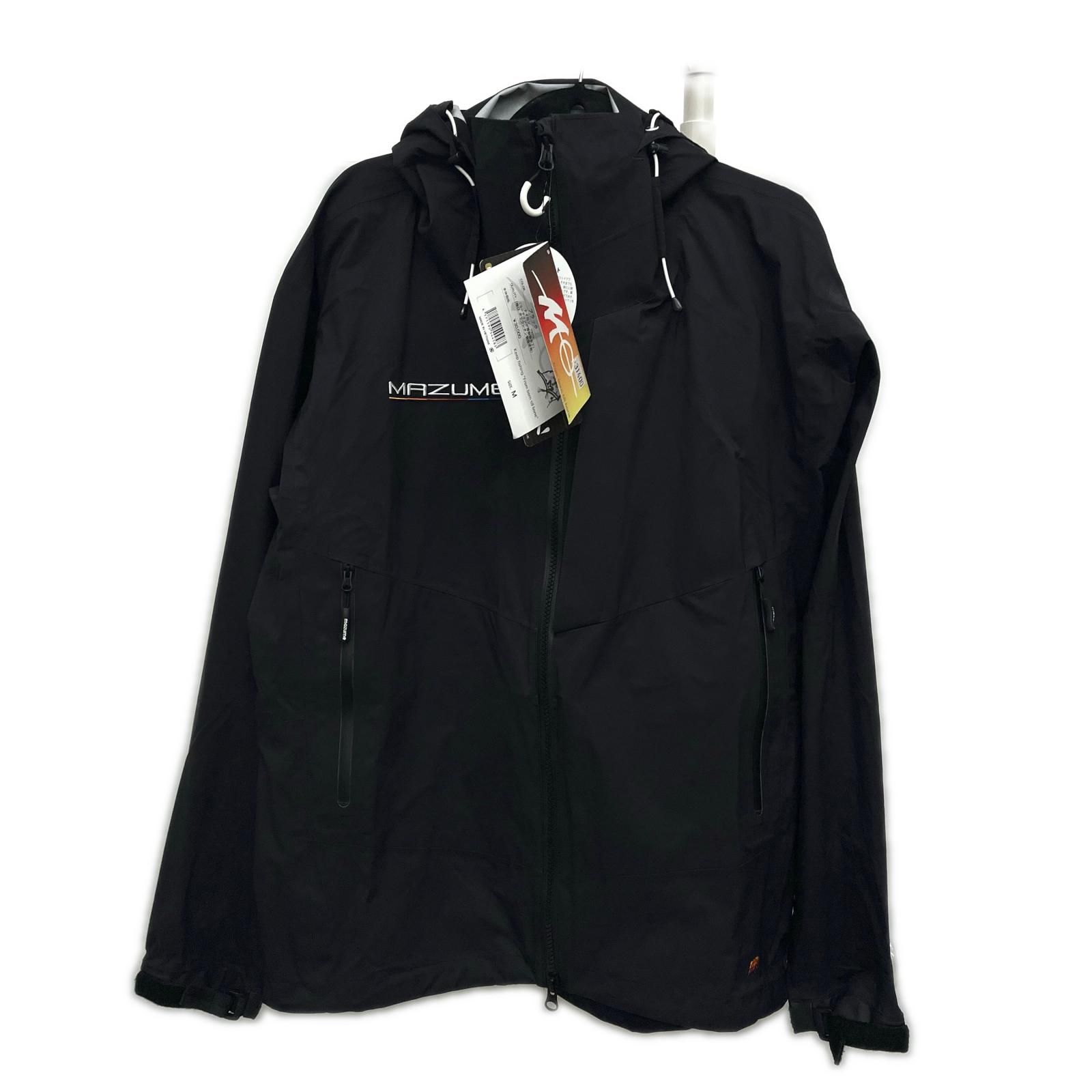 mazume マズメ フィッシングジャケット レッドムーン レインジャケット III SIZE M タグ付 MTRJ-742 ブラック