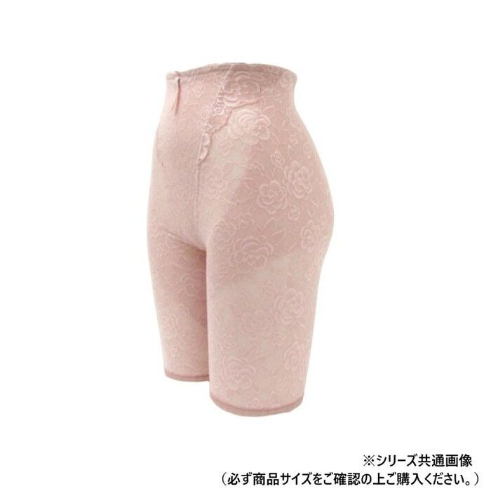 締め付けすぎずに下腹を包むロングガードル TAMURA yJuco ブルーメリアロングガードル ダスティピンク L-YTJ25R-115-L 6,702円