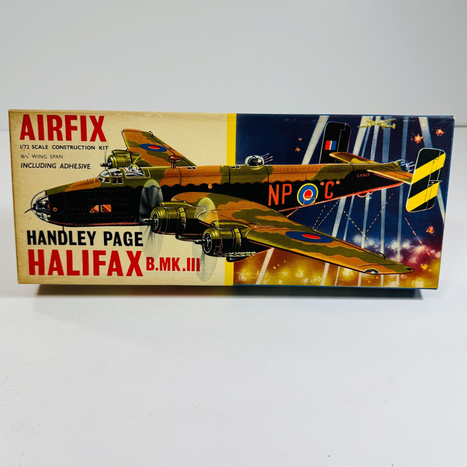 未組立 AIRFIX 1/72 Handley Page Halifax B.Mk.III ハリファックス 英国爆撃機 プラモデル