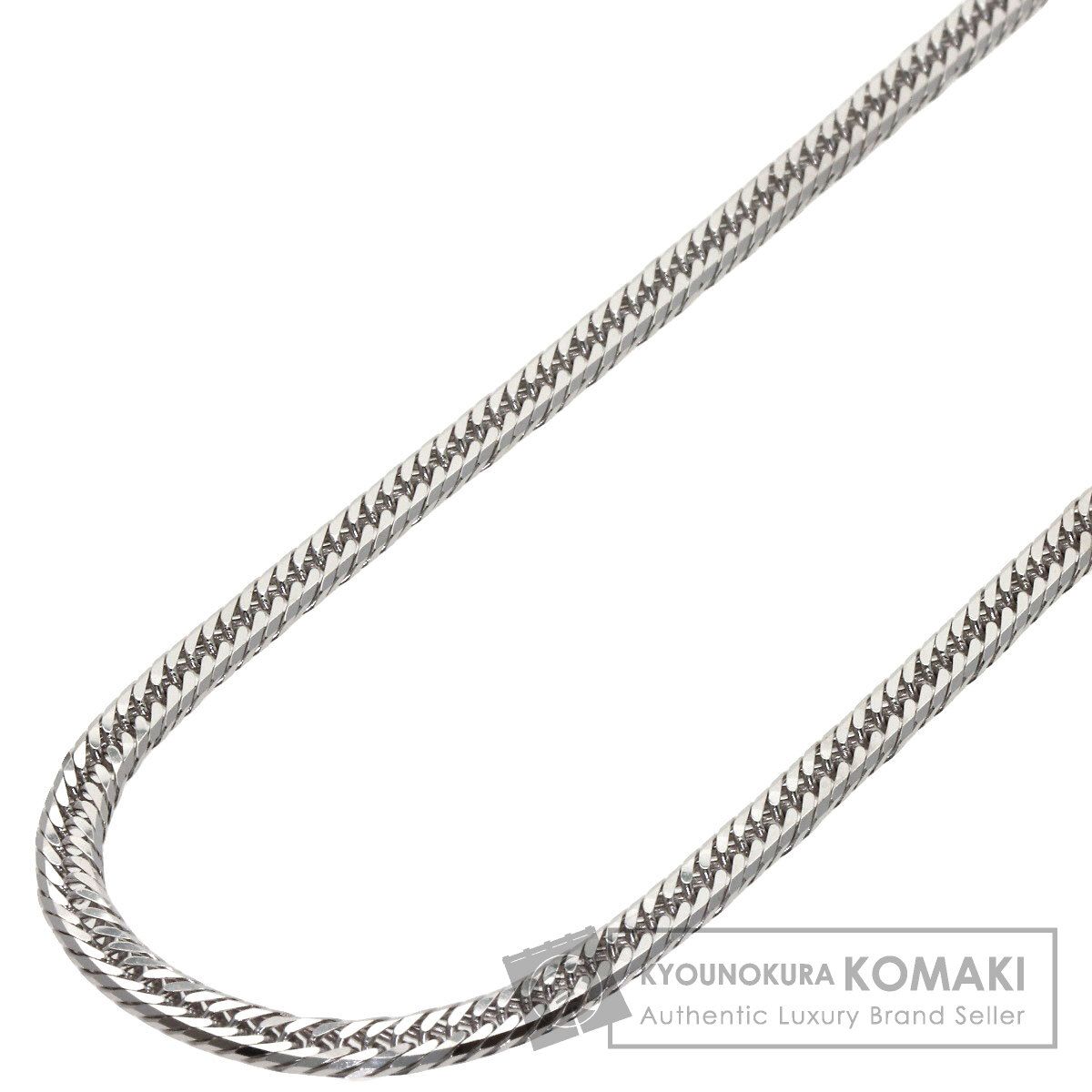 SELECT JEWELRY セレクトジュエリー 喜平 キヘイ 8面 トリプル ネックレス K18WG レディース [中古] 249,480円