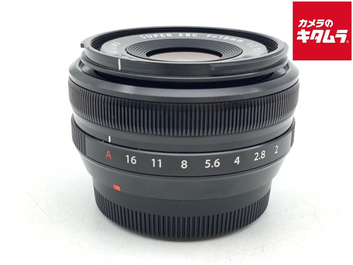 【中古】 【並品】 フジフイルム XF18mm F2 R