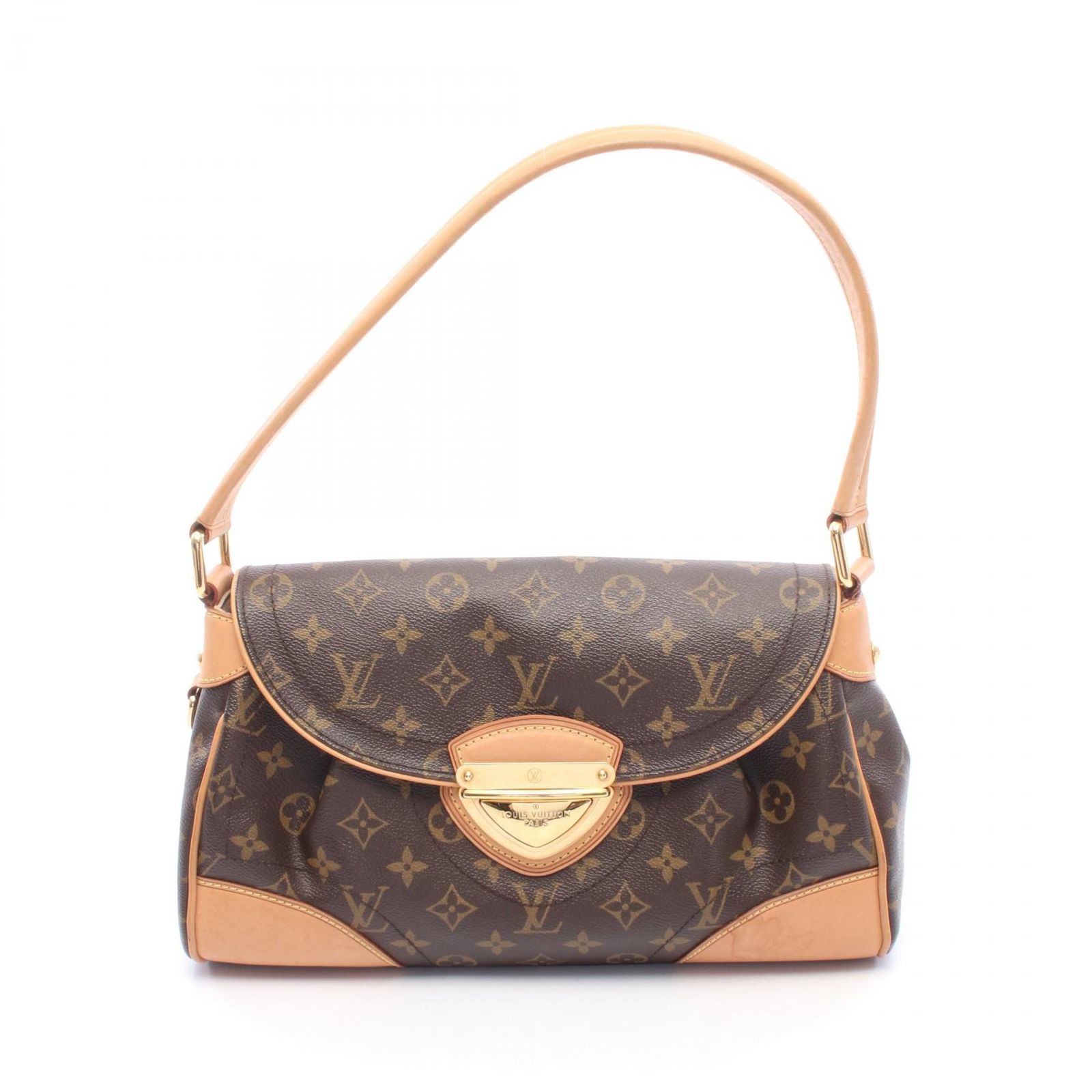 ルイ・ヴィトン LOUIS VUITTON ショルダーバッグ ビバリーMM M40121 PVCコーティングキャンバス レザー ビバリーMM レディース Used B