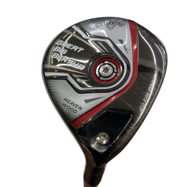 【中古】 キャロウェイ GREAT BIG BERTHA(2015) HEAVEN WOOD フェアウェイウッド FW リシャフト (フレックスその他) メンズ 男性用 右利き 右用 Cランク ゴルフクラブ