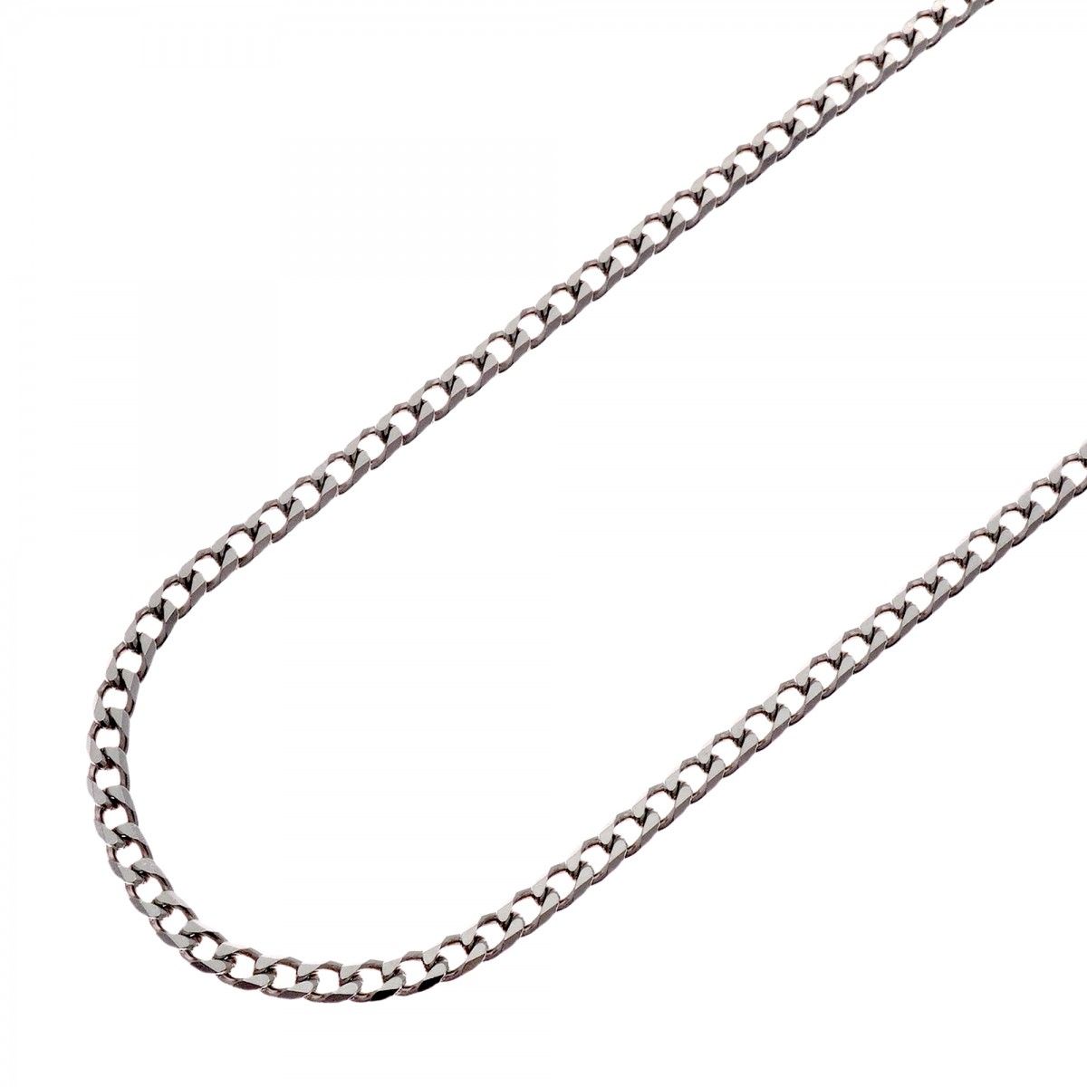 【6khc0014】喜平 ネックレス Pt850 プラチナ 8面 シングル 52.3cm 30.4g キヘイ【中古】メンズ レディース ユニセックス