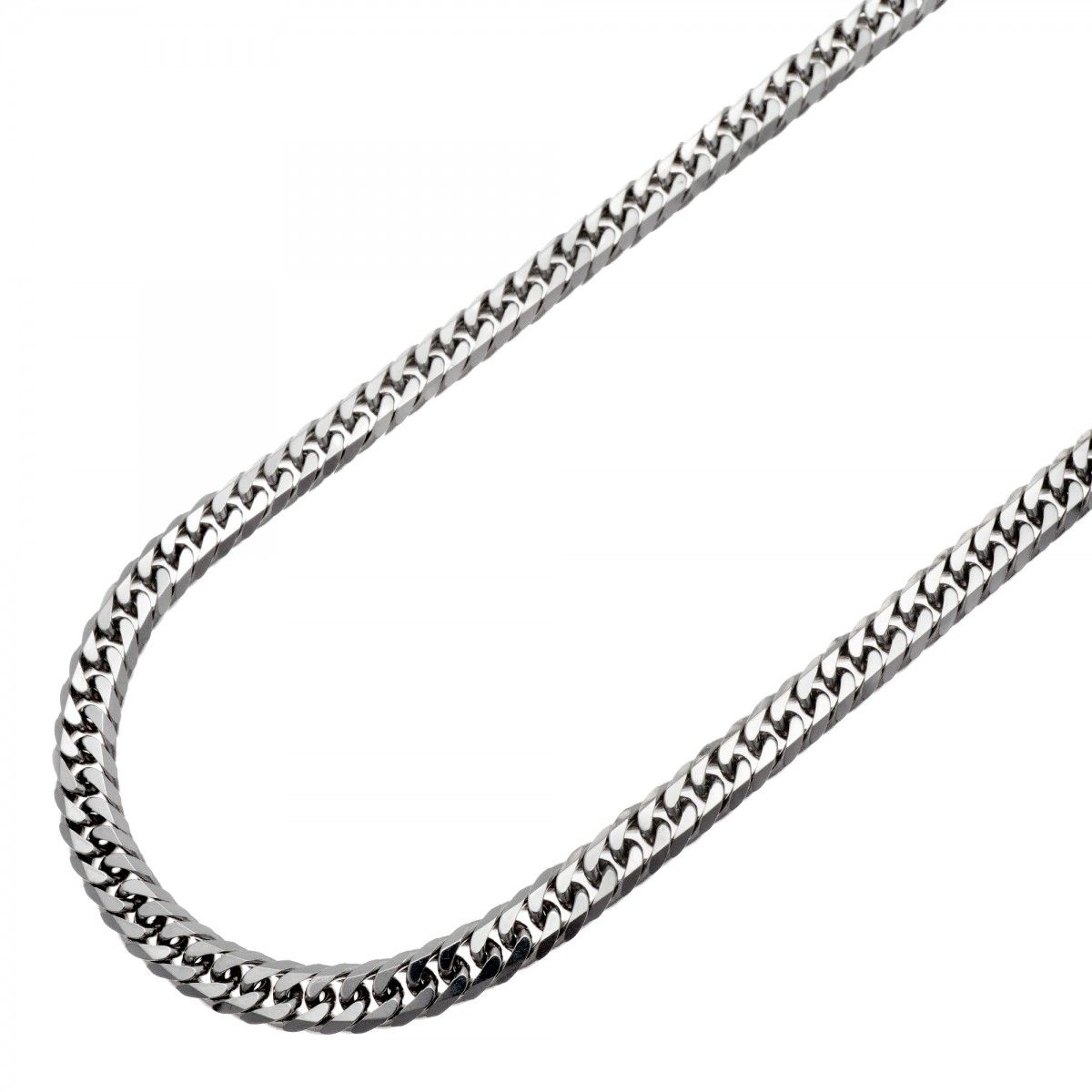 【6khd0018】喜平 ネックレス Pt850 プラチナ 6面 ダブル 50.4cm 50.2g キヘイ【中古】メンズ レディース ユニセックス