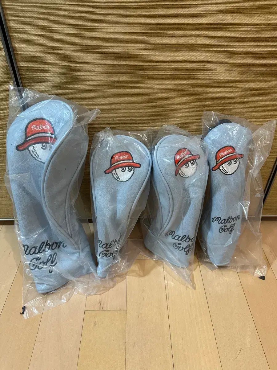 マルボンゴルフ ヘッドカバー 4個 セット