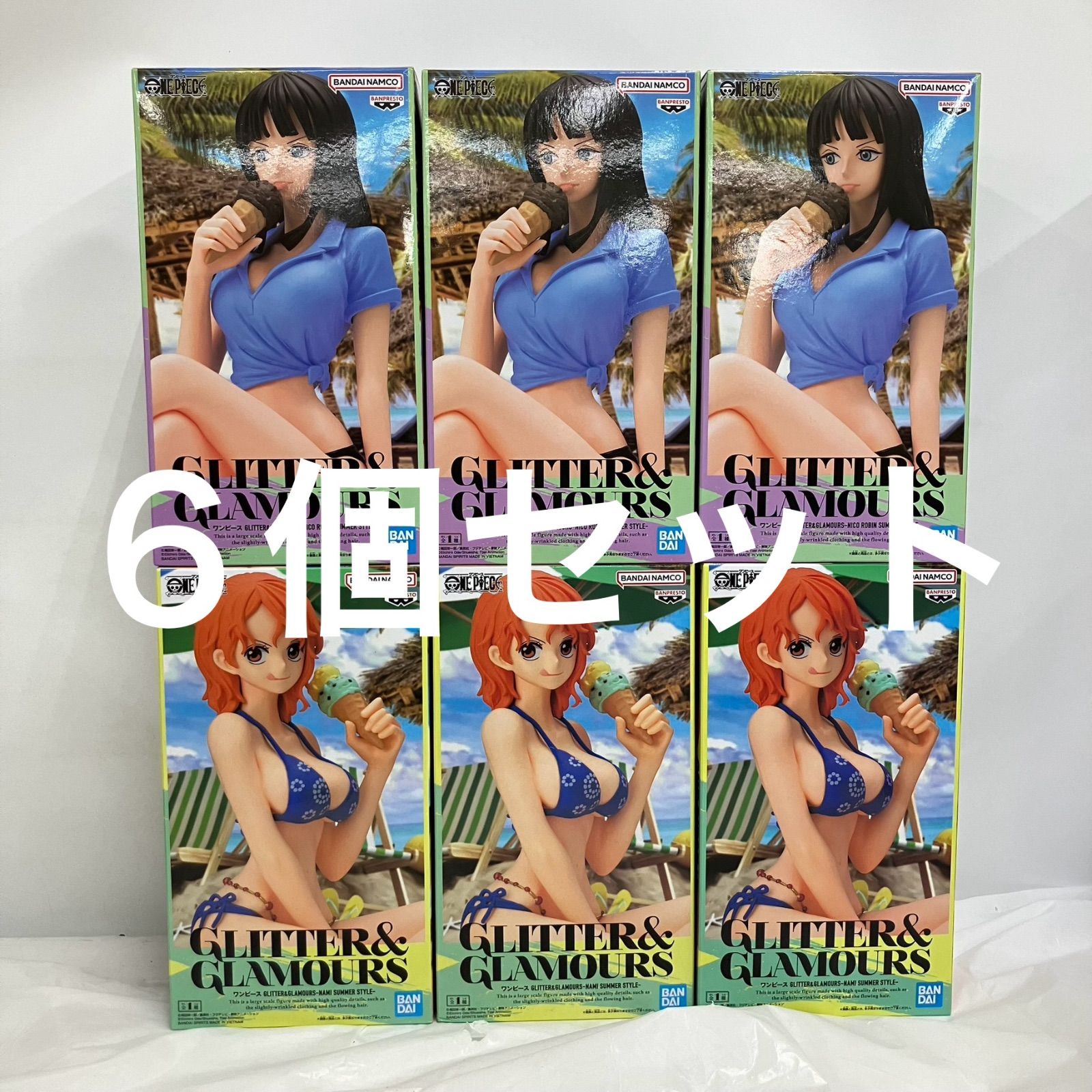 未開封 ONE PIECE ワンピース GLITTER＆GLAMOURS フィギュア ナミ ニコ