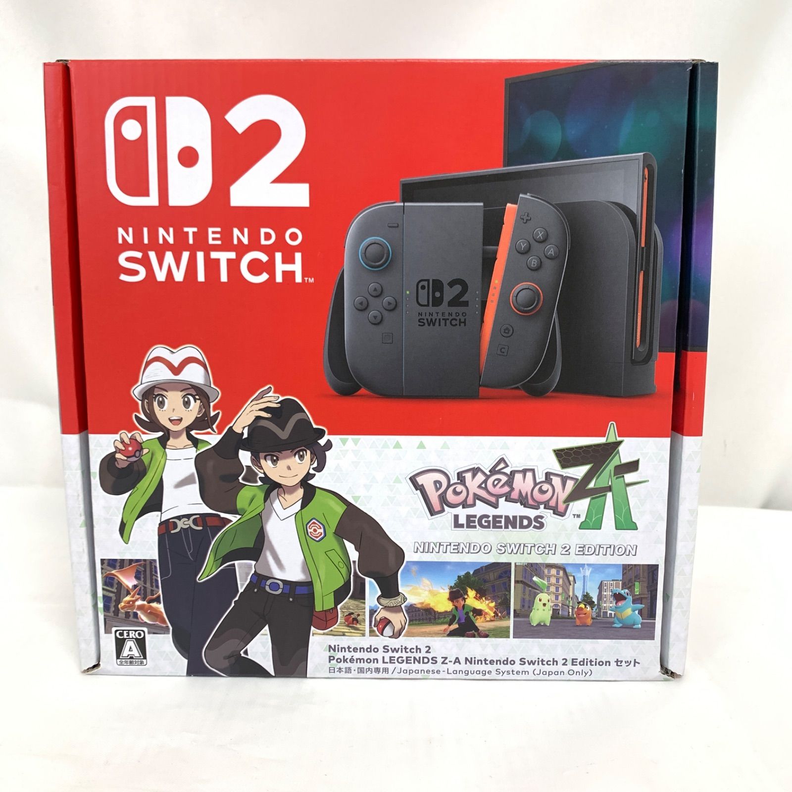 【未開封/未使用品】NINTENDO SWITCH2 Pokemon LEGENDS ZA 任天堂スイッチ２ ポケモンレジェンドZA 店舗併売品　　M80805-2