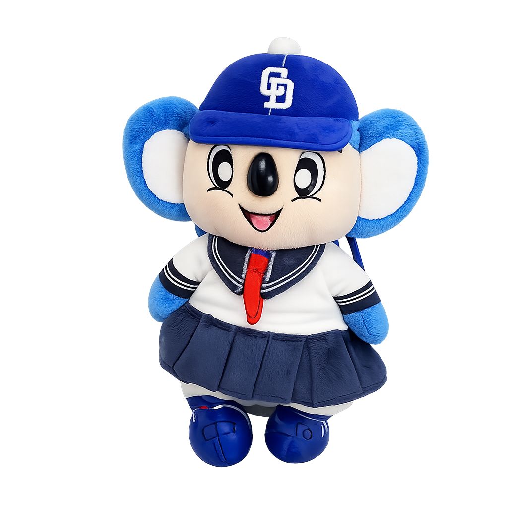 中日ドラゴンズ ガールズシリーズ セーラー服ドアラ ぬいぐるみ