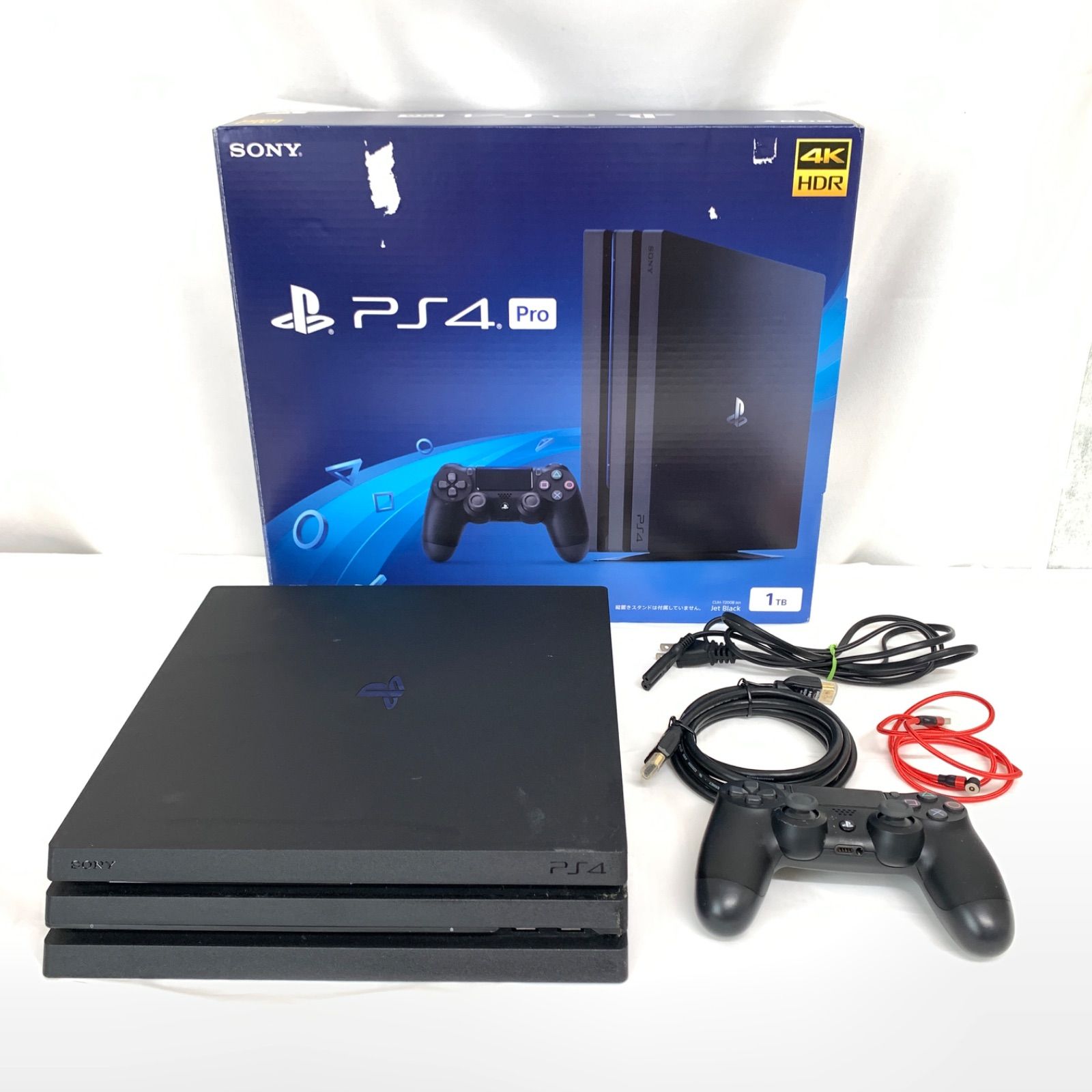 【中古】SONY ソニー PS4Pro プレステ４ プロ CUH-7200B B01 JetBlack 店舗併売品　　M80805-5