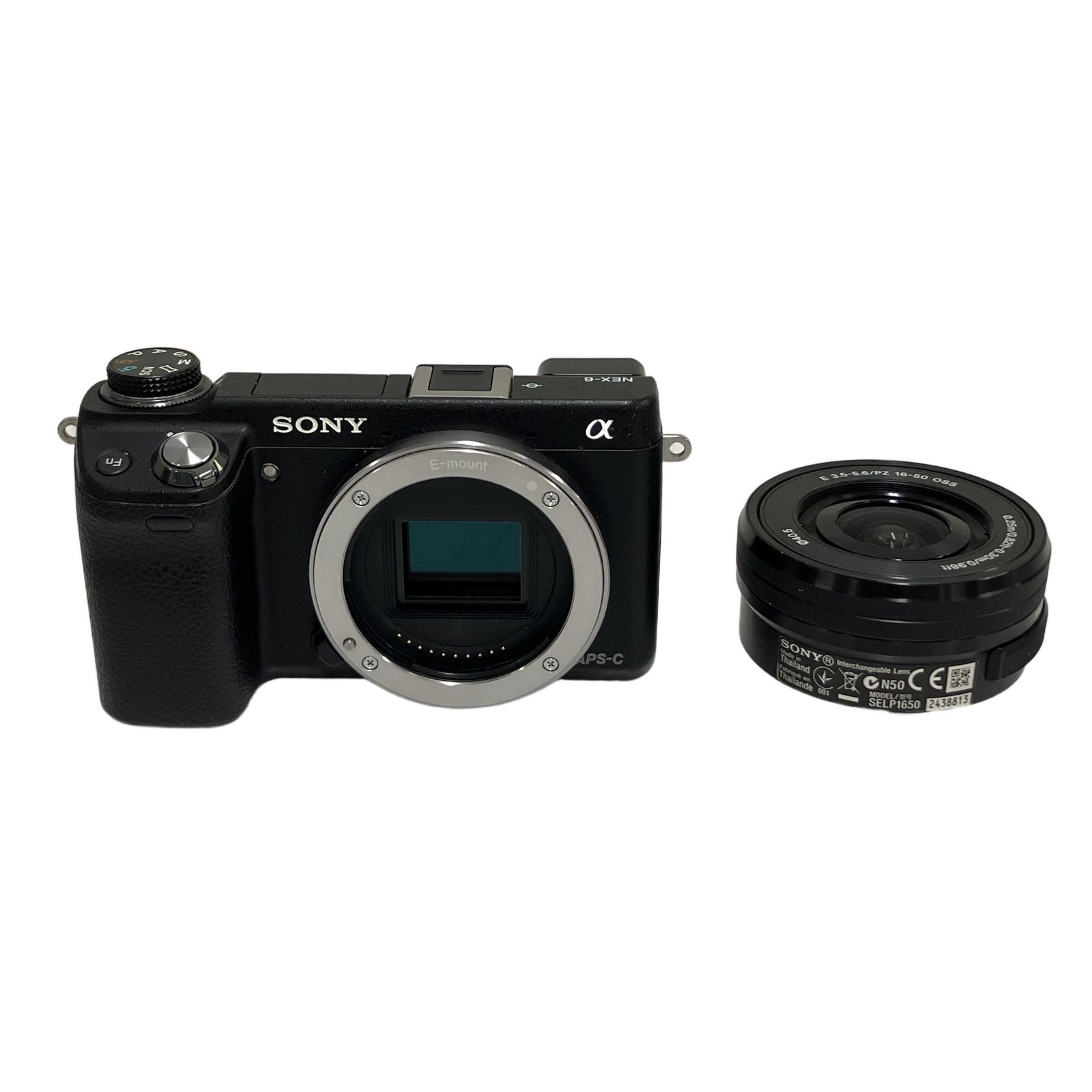 SONY α NEX-6 16-50mm F3.5-5.6 PZ OSS レンズキット ミラーレス一眼カメラ 中古 T11497093