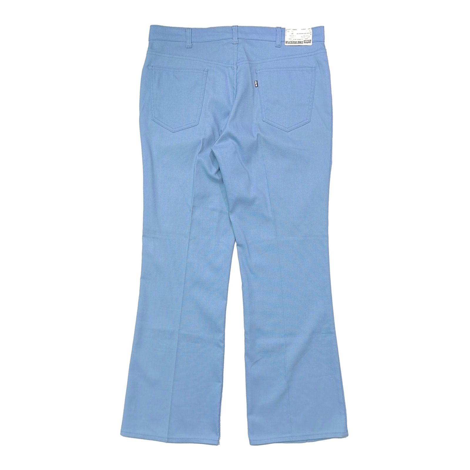 デッドストック 80s LEVIS リーバイス 546 4412 USA製 ホップサック スタプレ パンツ サックスブルー