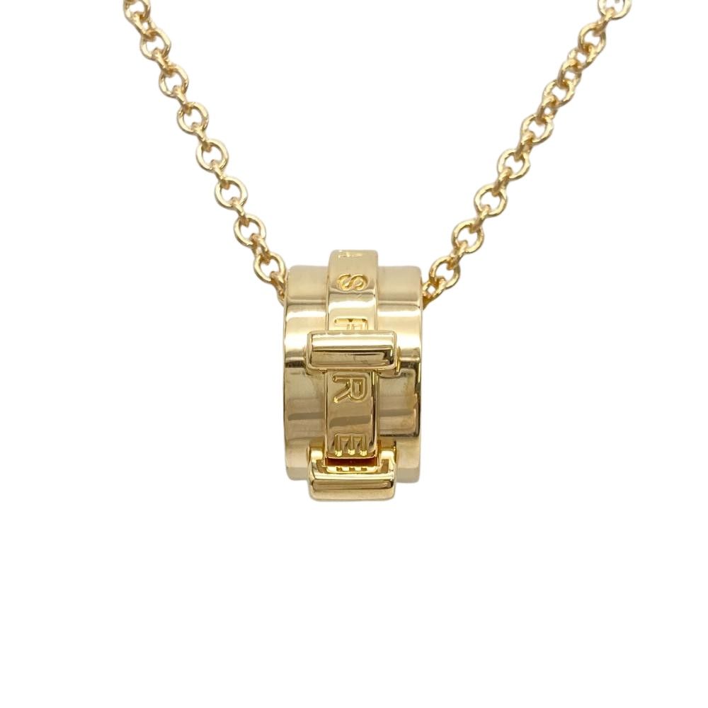 アスプレイ ASPREY キーラ ネックレス K18YG 14.2g レディース【中古】