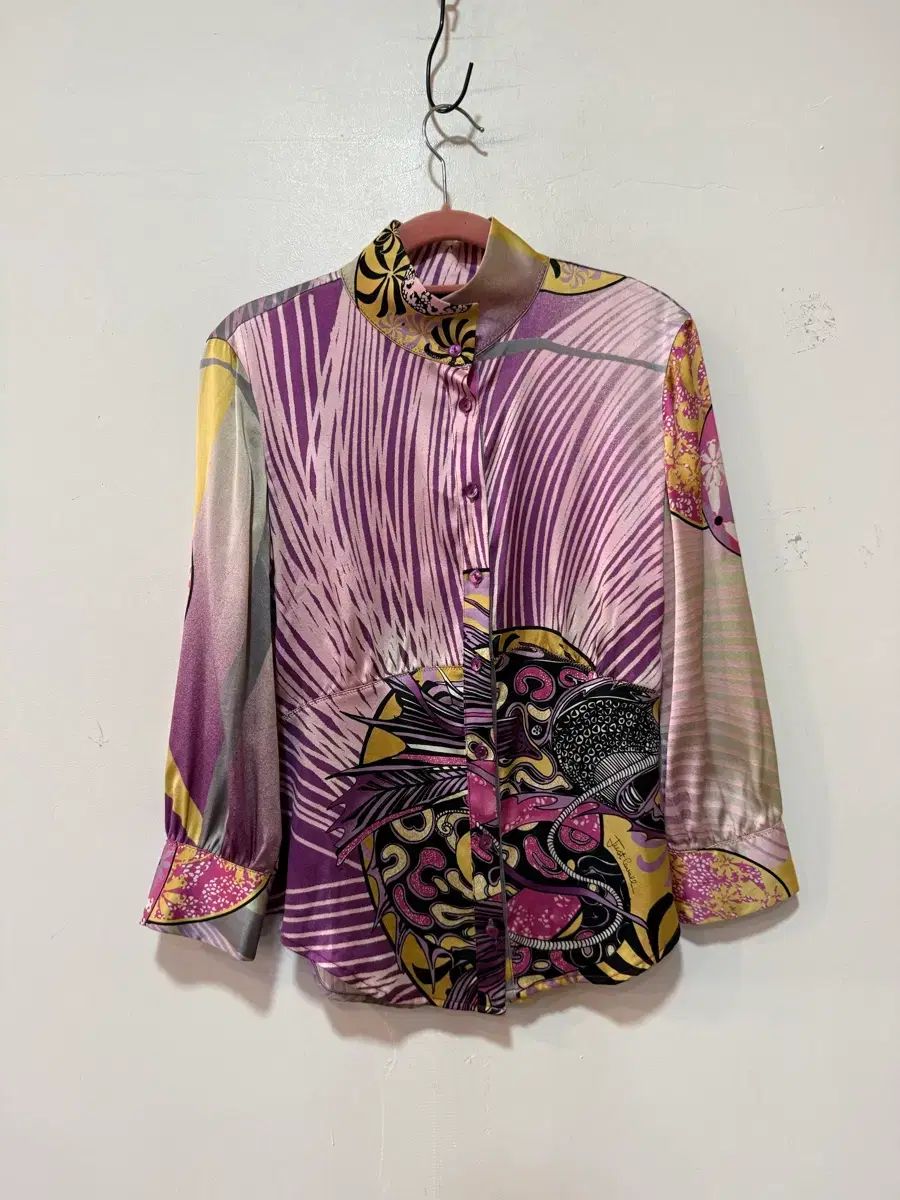 ロベルト・カヴァッリ シルク シャツ 42 10,463円