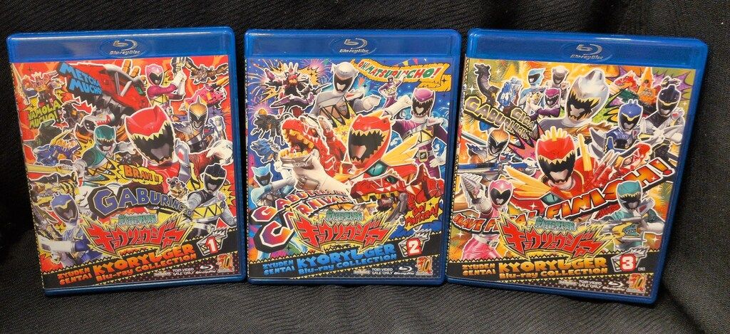特撮Blu-ray 初回)獣電戦隊キョウリュウジャー Blu-ray COLLECTION 全3巻セット
