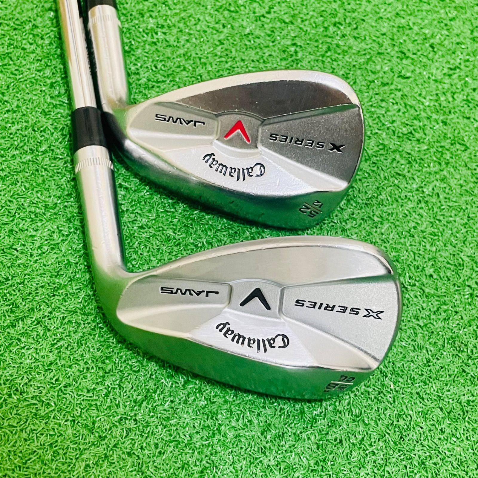 443 Callaway X series JAWS 52 58 キャロウェイ ウェッジ アイアン2本セット N.S.PRO 送料無料 匿名配送 7,299円