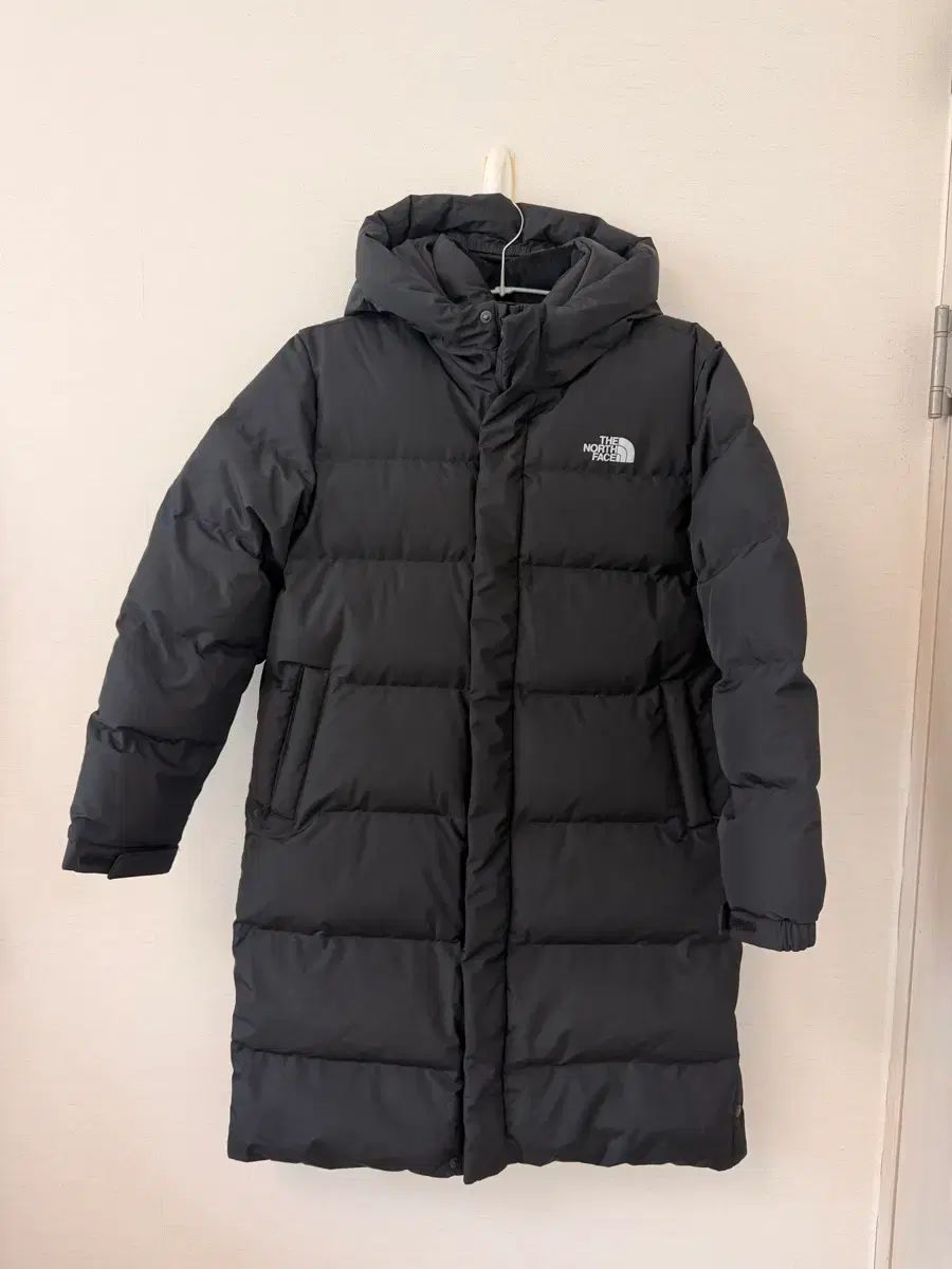 THE NORTH FACE ザノースフェイス ロングダウンジャケット ロング丈 ブラック 150