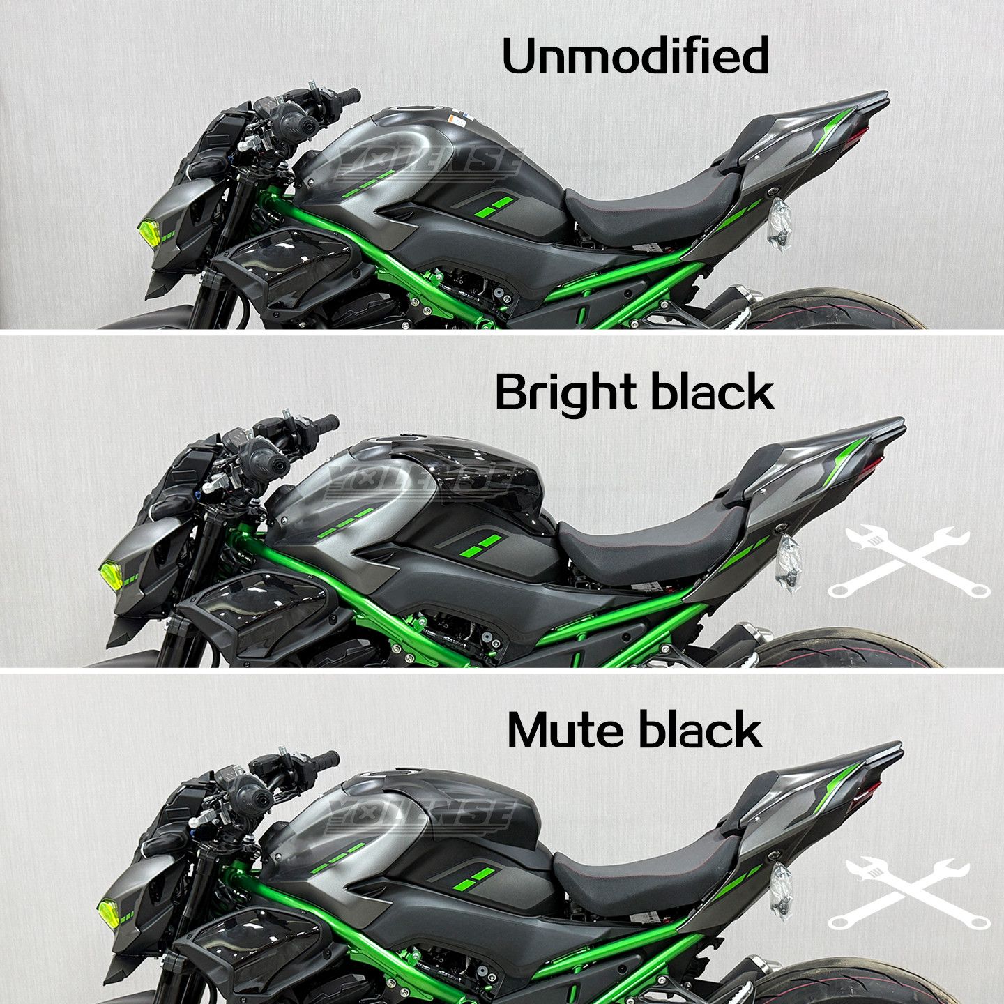Z900 2025-2026 用 オイル燃料ガスタンクカバーガード