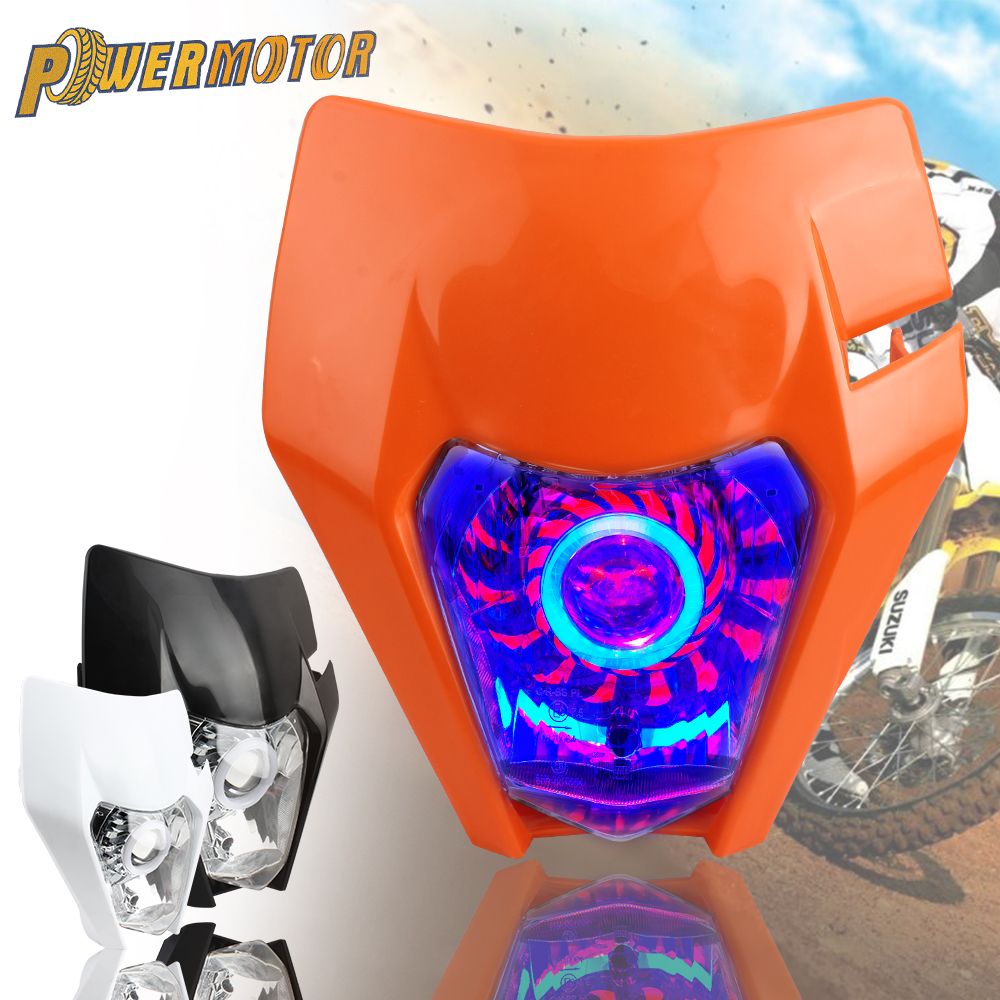 KTM EXC 300/XC/SX 125/250/350/450 用 ヘッドライトプレート LED 6,846円