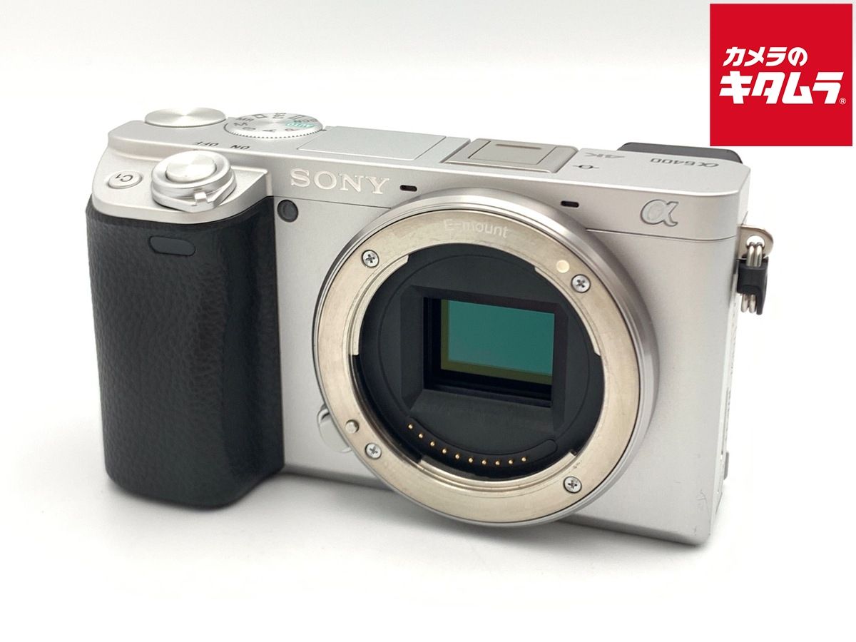 【中古】 【並品】 ソニー α6400 ボディ シルバー [ILCE-6400 S]