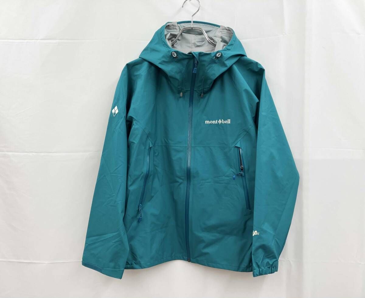 mont-bell モンベル Storm Cruiser Jacket Women's ストームクルーザージャケット 1128735 サイズL ターコイズ 通年