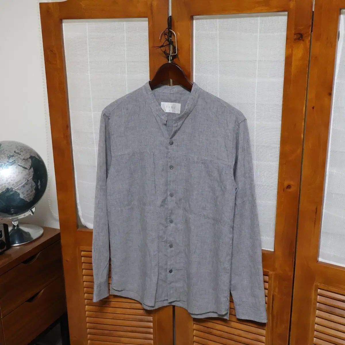 TIME HOMME シャツ グレー 6,878円