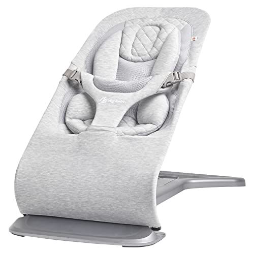 Ergobaby(エルゴベビー) evolve バウンサー ライトグレー 抱っこのような心地よさ 新生児対応 3way 赤ちゃん 出産準備 FTEGEVLBNCLTGRYpms 93a830aa