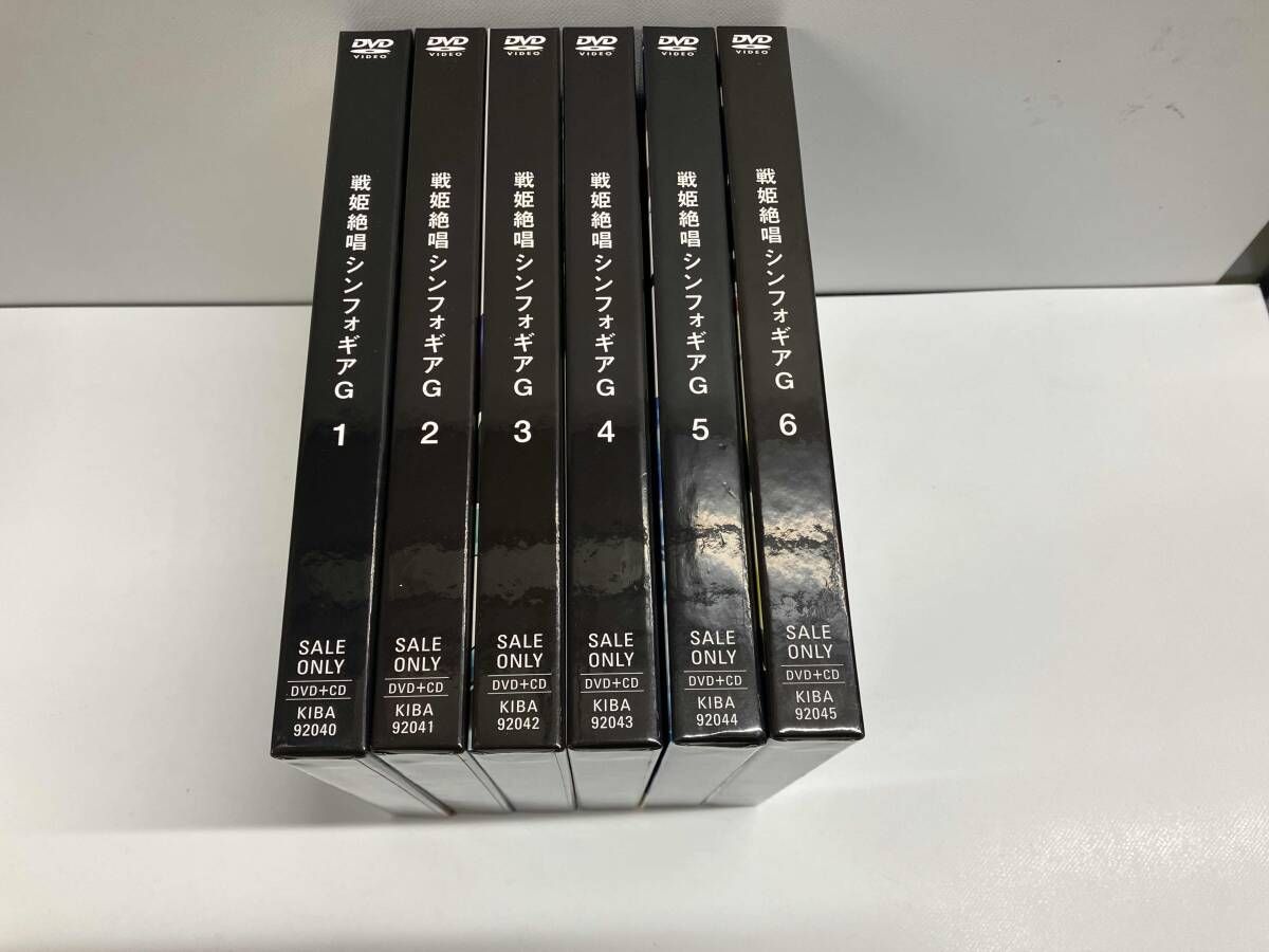 DVD 【※※※】[全6巻セット]戦姫絶唱シンフォギアG 1~6