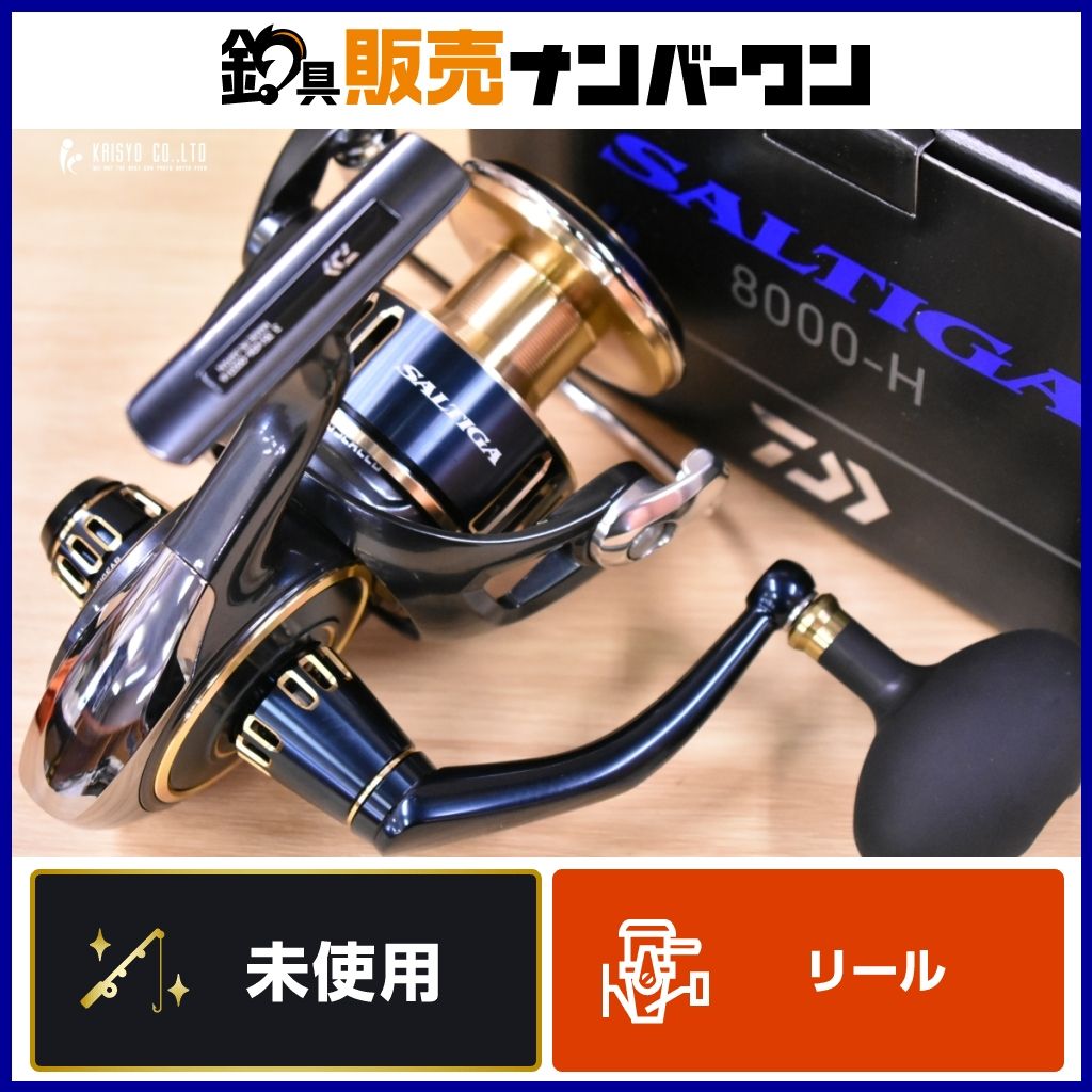 ダイワ 25 ソルティガ 8000-H 未使用品 スピニングリール DAIWA SALTIGA オフショア キャスティング ジギング ブリ ヒラマサ 青物