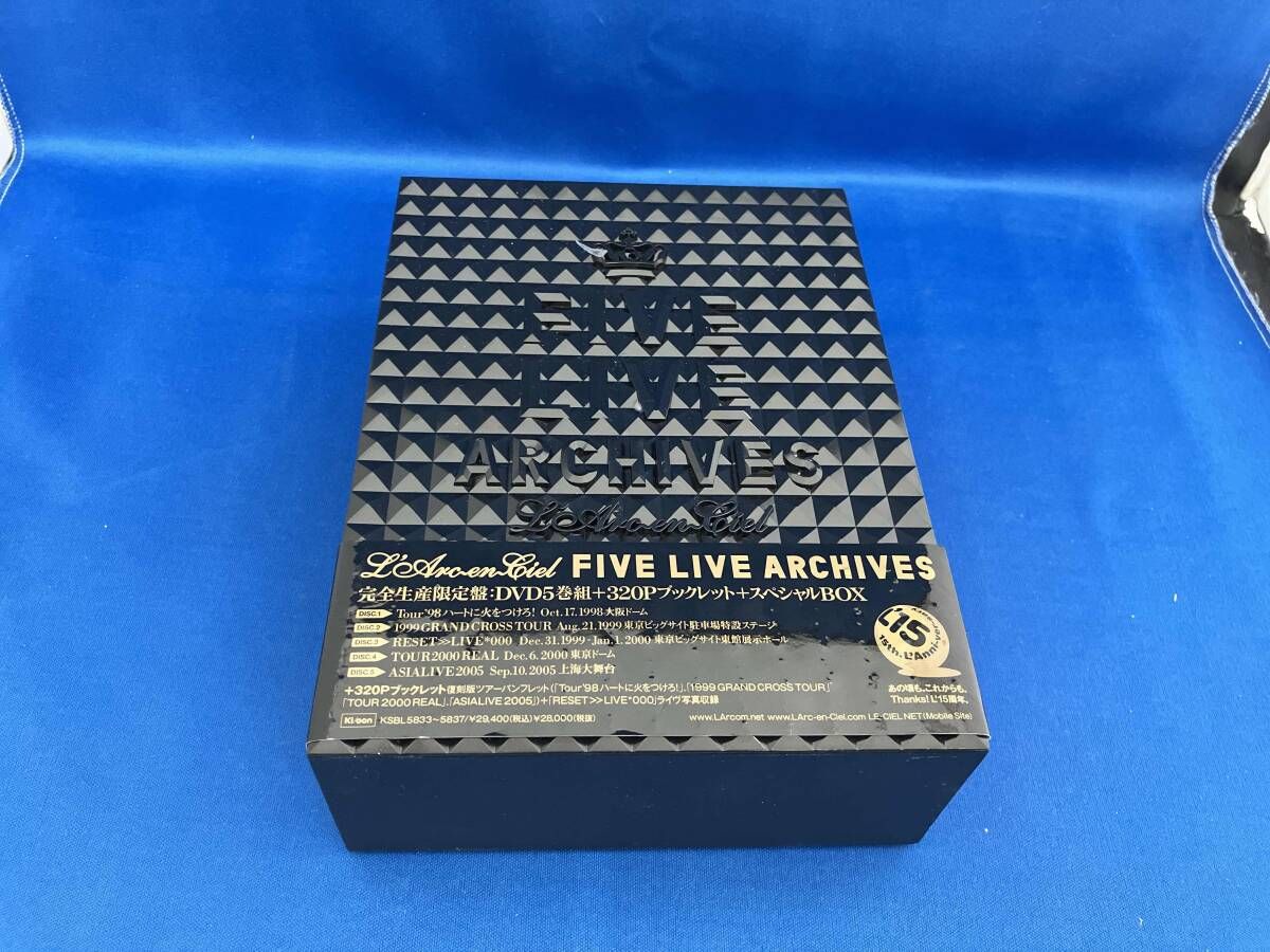 DVD FIVE LIVE ARCHIVES