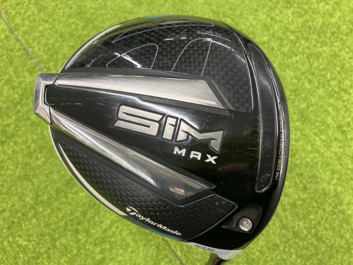 テーラーメイド SIM MAX ドライバー　10.5° TENSEI TM50 フレックスSR ヘッドカバーあり　付属品なし