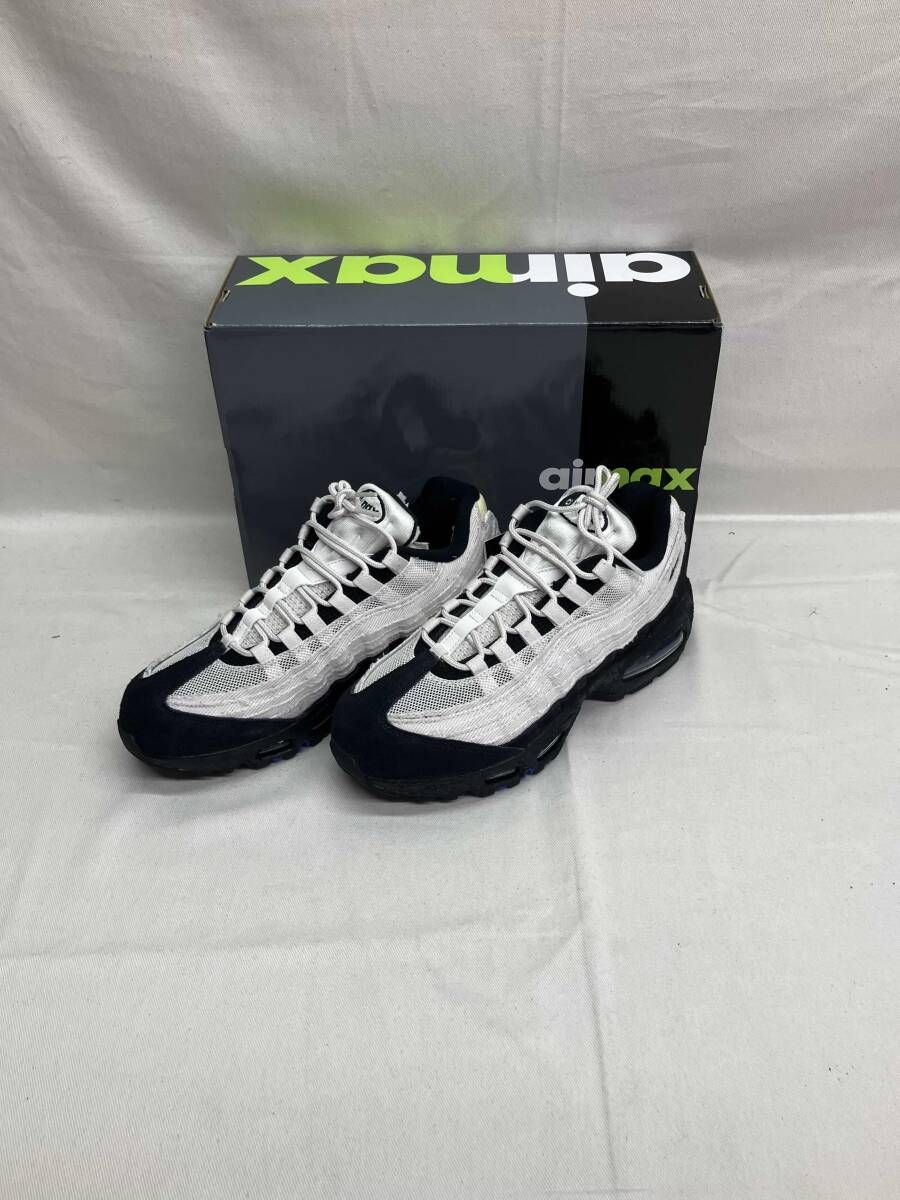 [未使用・黒タグ付き]NIKE AIR MAX 95 Big Bubble 'Paris' ナイキ スニーカー エアマックス 27cm IQ0284-010 ブラック ベージュ ブルー