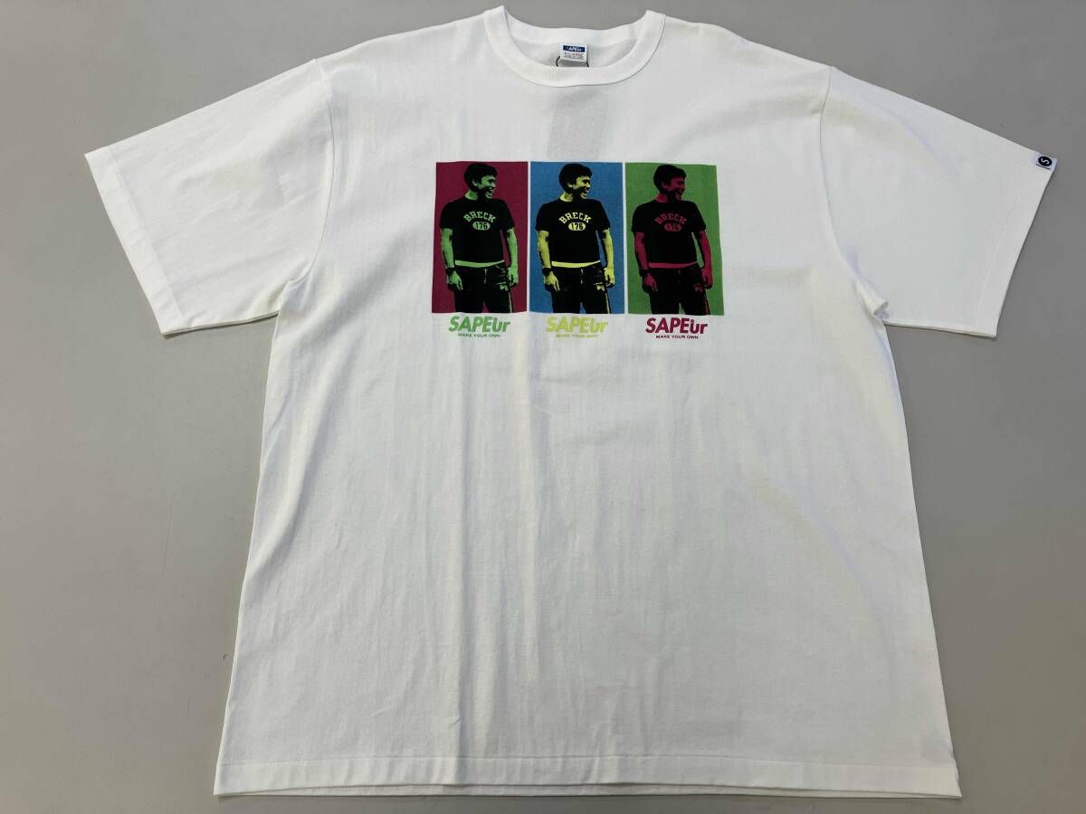 SAPEur × MASATOSHI HAMADA Traffic Light S/S T-Shirt WHITE A0026-119 サプール 浜田雅功 Tシャツ ホワイト XL 8,580円