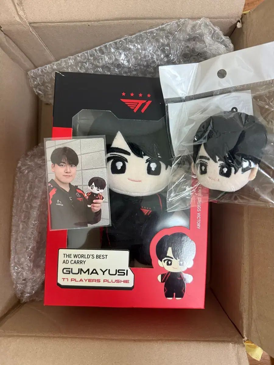 T1 GUMAYUSI ぬいぐるみ 出品 トレカ 付き