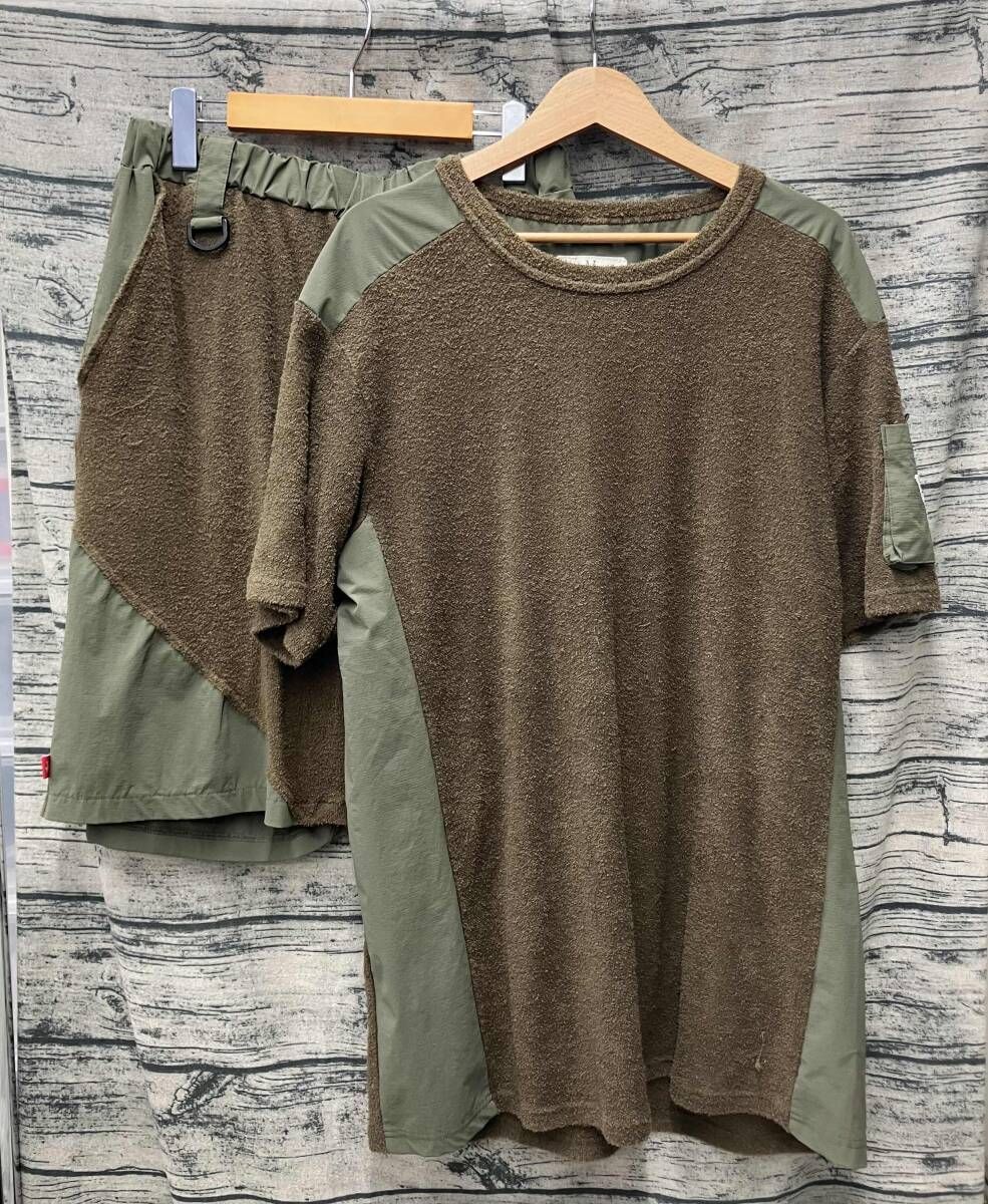 VIGRO WEAR WORKS パイル 半袖Tシャツ セットアップ オリーブ size:4 10,910円