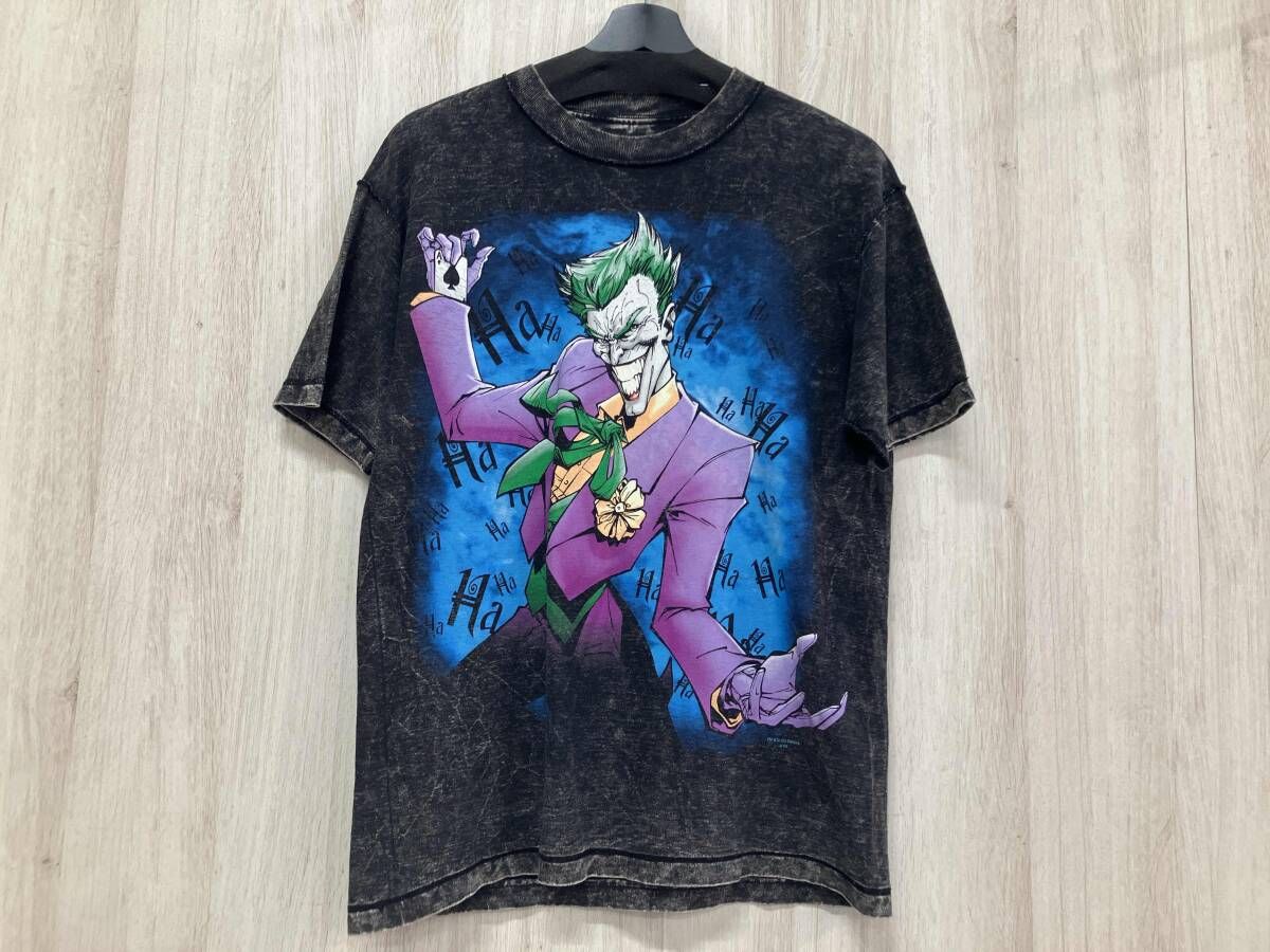バットマンジョーカー 半袖Tシャツ リバーシブル アニメT ブラック