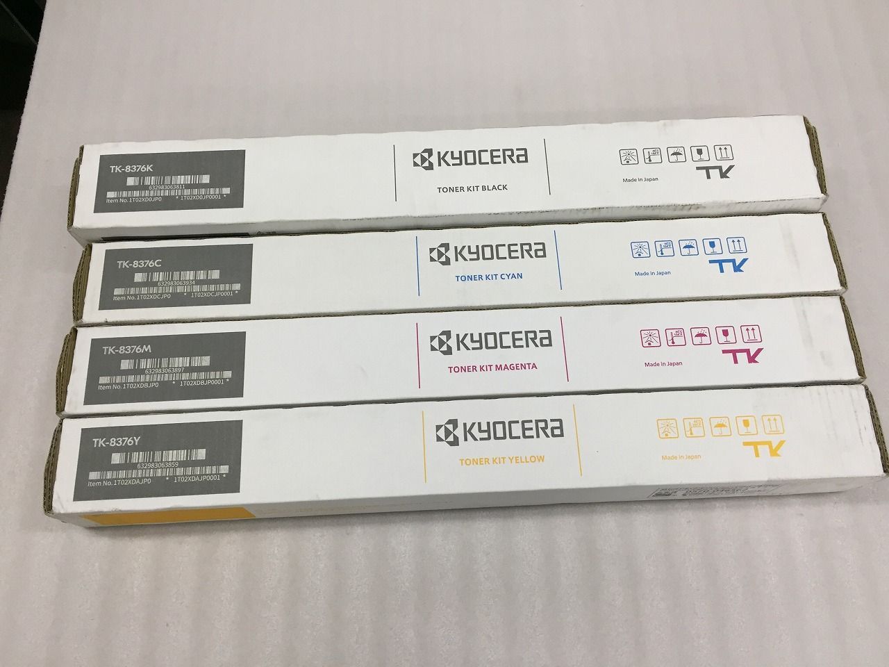 新品・未使用】京セラ TK-8376 4色セット 純正トナー - メルカリ