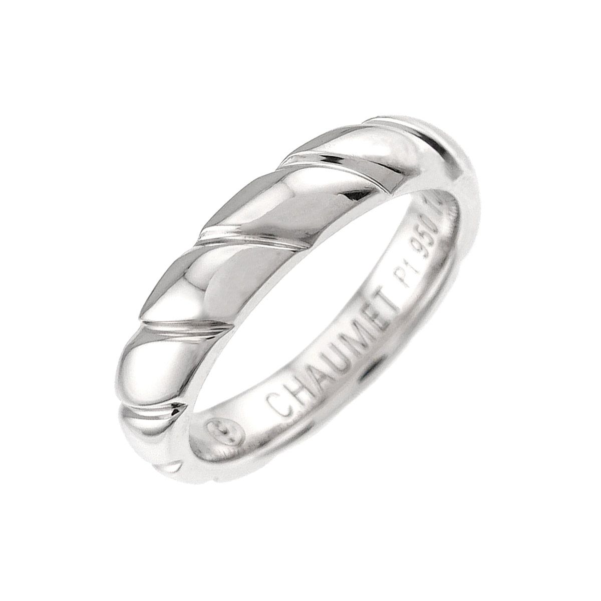 ショーメ CHAUMET トルサード 5号 リング Pt プラチナ 指輪 Torsade Ring 90330981