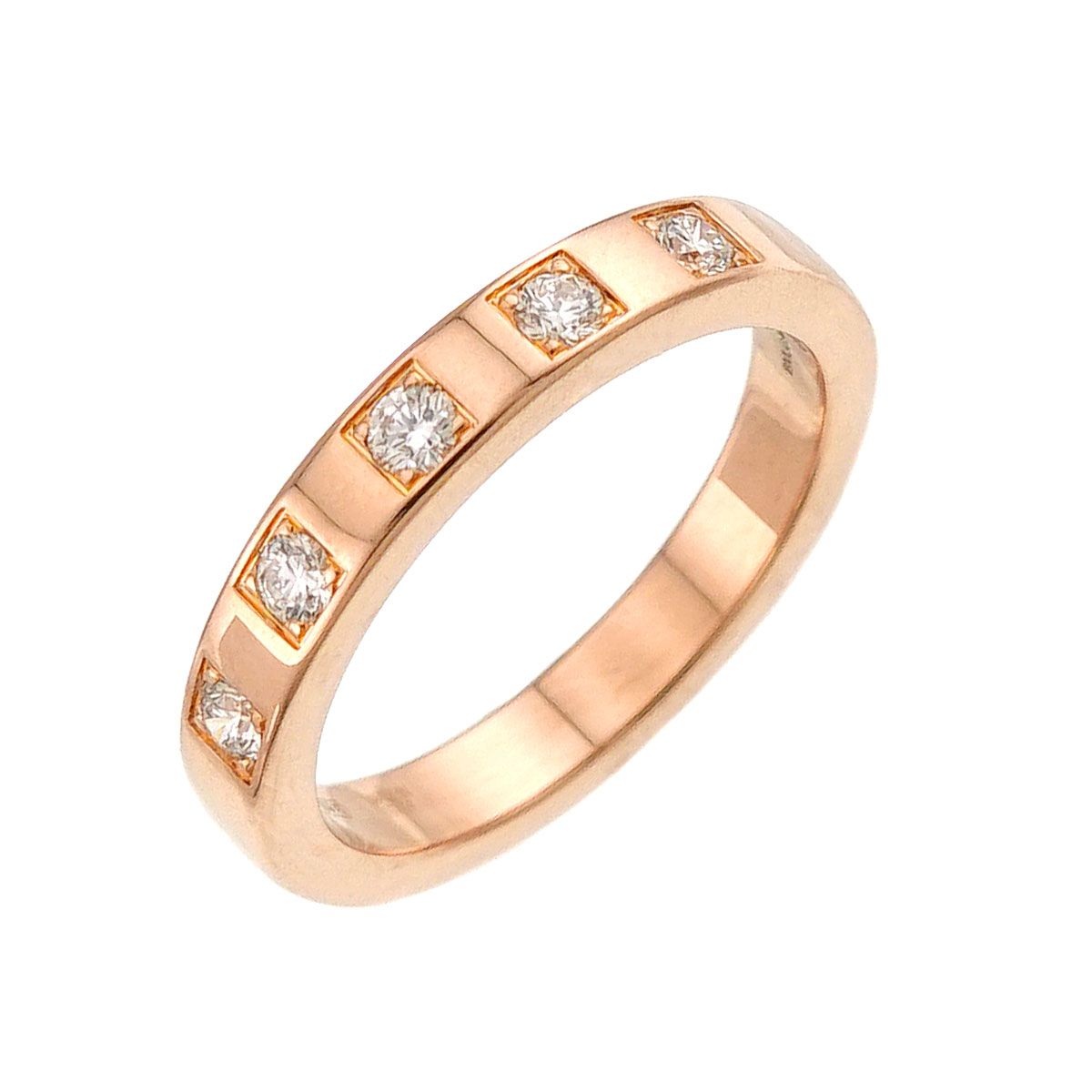 ブルガリ BVLGARI マリーミー 9号 ダイヤ リング K18 PG ピンクゴールド 750 指輪 Diamond Ring 90332886