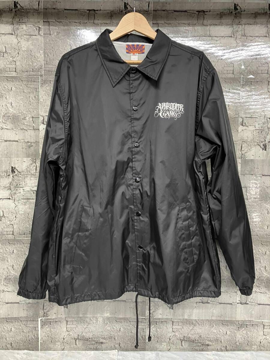 BUDSPOOL コーチジャケット バッズプール　舐達麻 Mサイズ メンズ BUDSPOOL バッズプール APHRODITE GANG Classic Logo Coach
