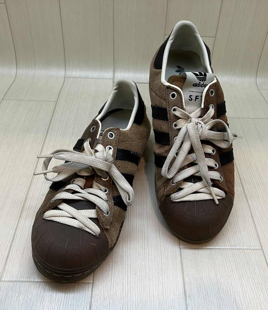 ★ adidas アディダス スニーカー ✕ SONG FOR THE MUTA SUPERSTAR 82 24.5cm ブラウン 通年