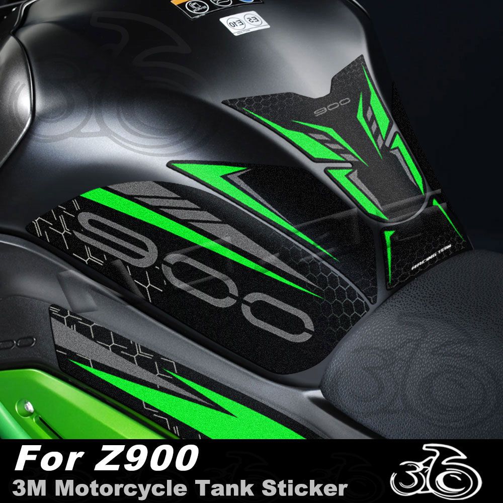 Z900 2025 用 3M オートバイタンクパッド ステッカー 滑り止めニーグリップ 7,685円