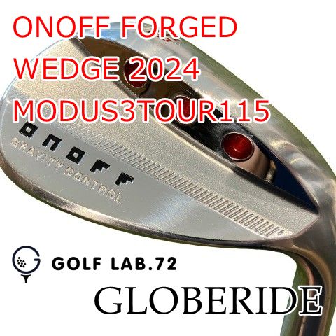 【中古】ウェッジ グローブライド(ダイワ) ONOFF FORGED WEDGE 2024◆MODUS3TOUR115◆S◆58[1957]