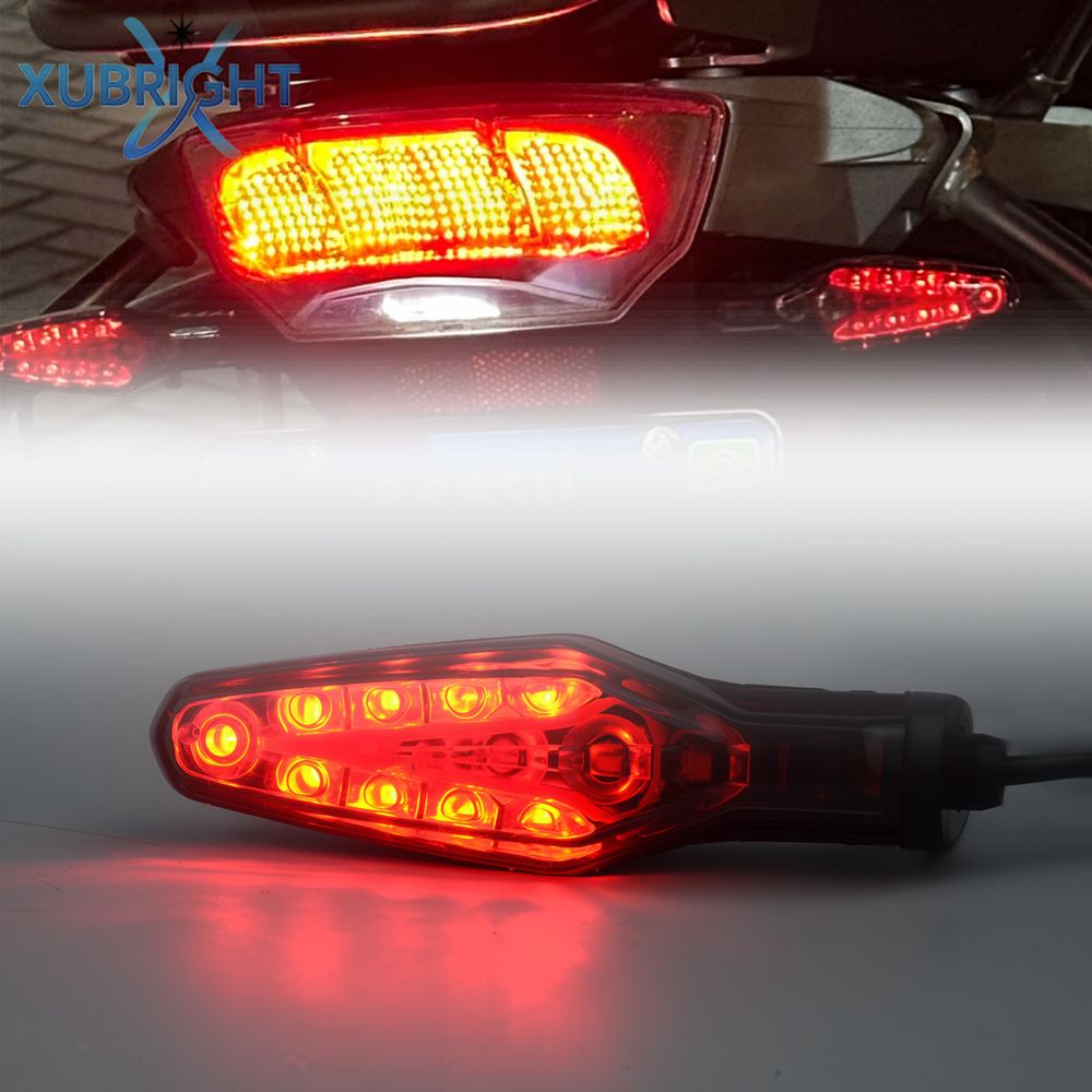 BMW R1250 GS/S1000 R/RR/XR/M1000RR 用 LED テールライト ウインカー一体型 12V