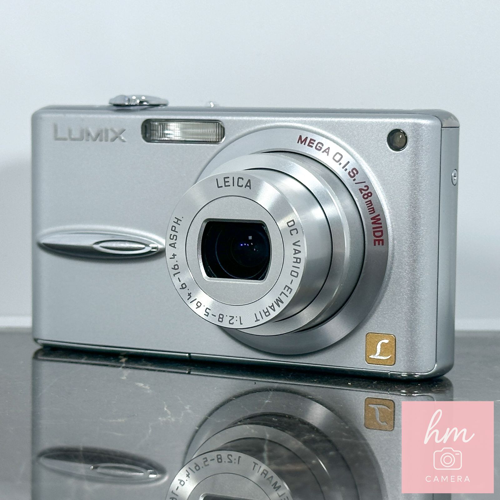 파나소닉 루믹스 DMC-FX30 프레셔스 실버 컴팩트 디지털 카메라 720만 픽셀 와이드 앵글 28mm 옵티컬 3.6 X 줌 메가 O.I.S. 라이카 렌즈 파나소닉